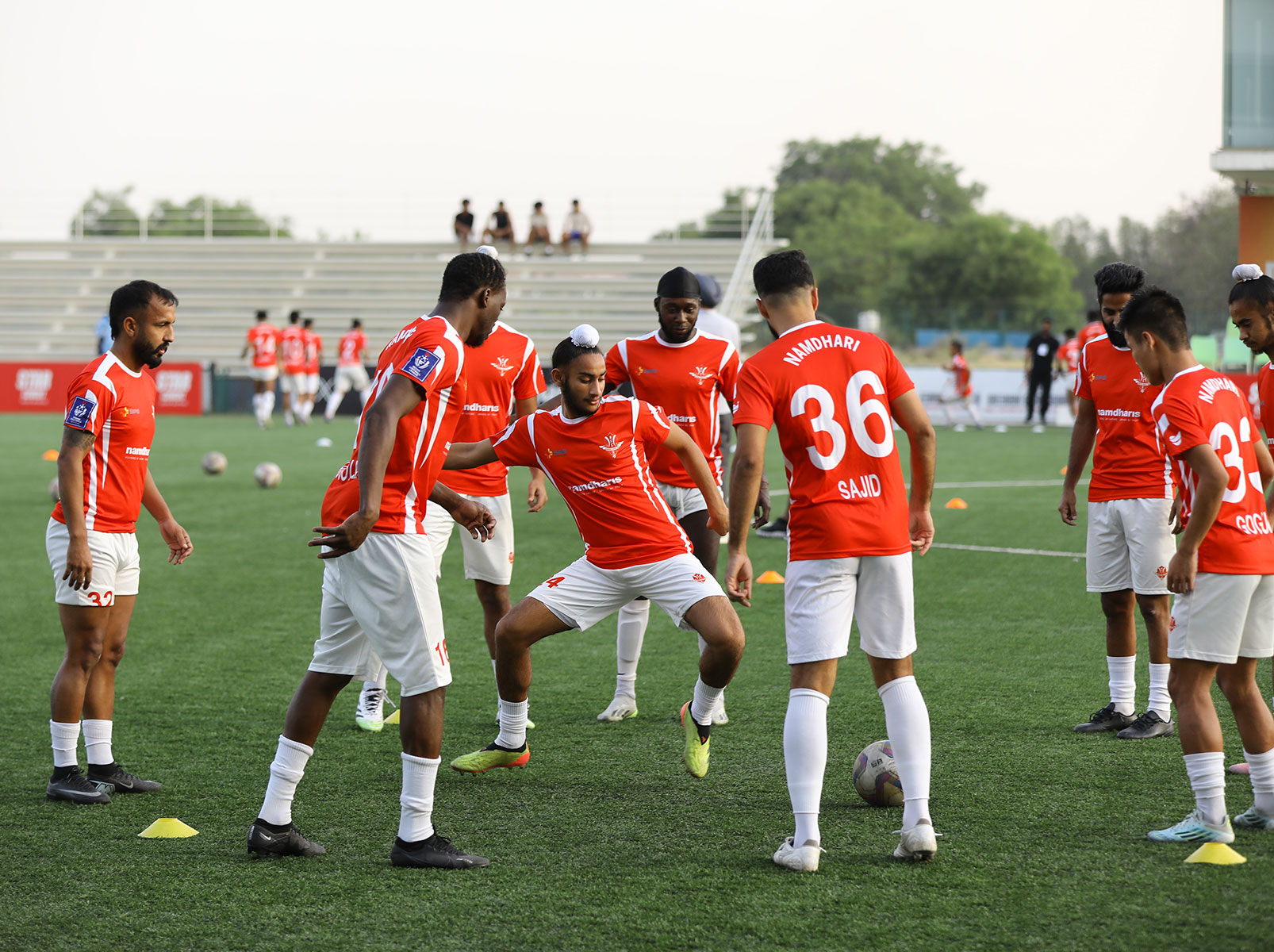 Namdhari FC players (Photo: AIFF Media)
