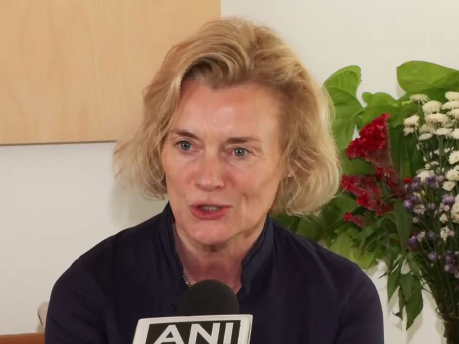 Norwegian Ambassador to India May-Elin Stener (Photo/ ANI)