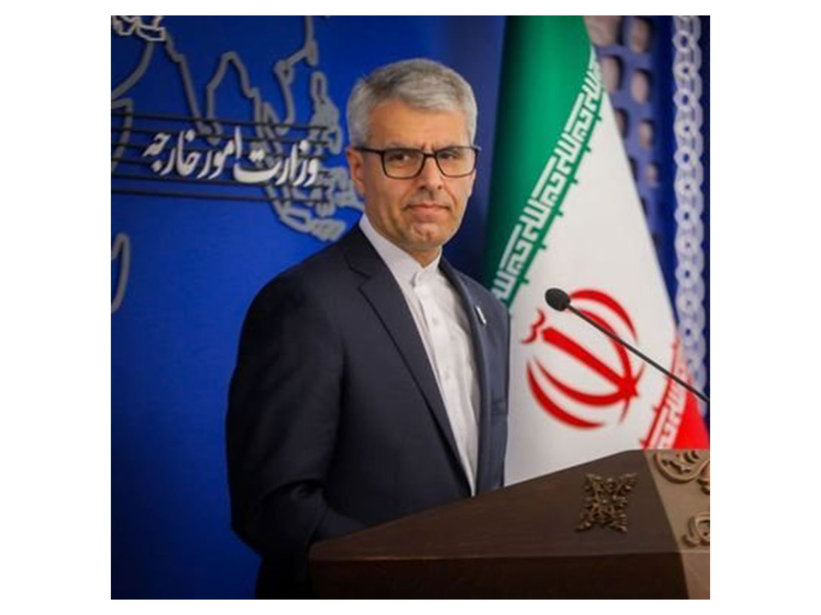 Iran's Foreign Ministry spokesperson Esmail Baghaei (Photo/X@IRIMFA_SPOX)