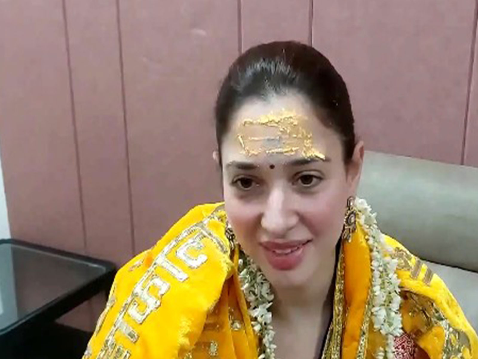 Actor Tamannaah Bhatia  (Image source: ANI)