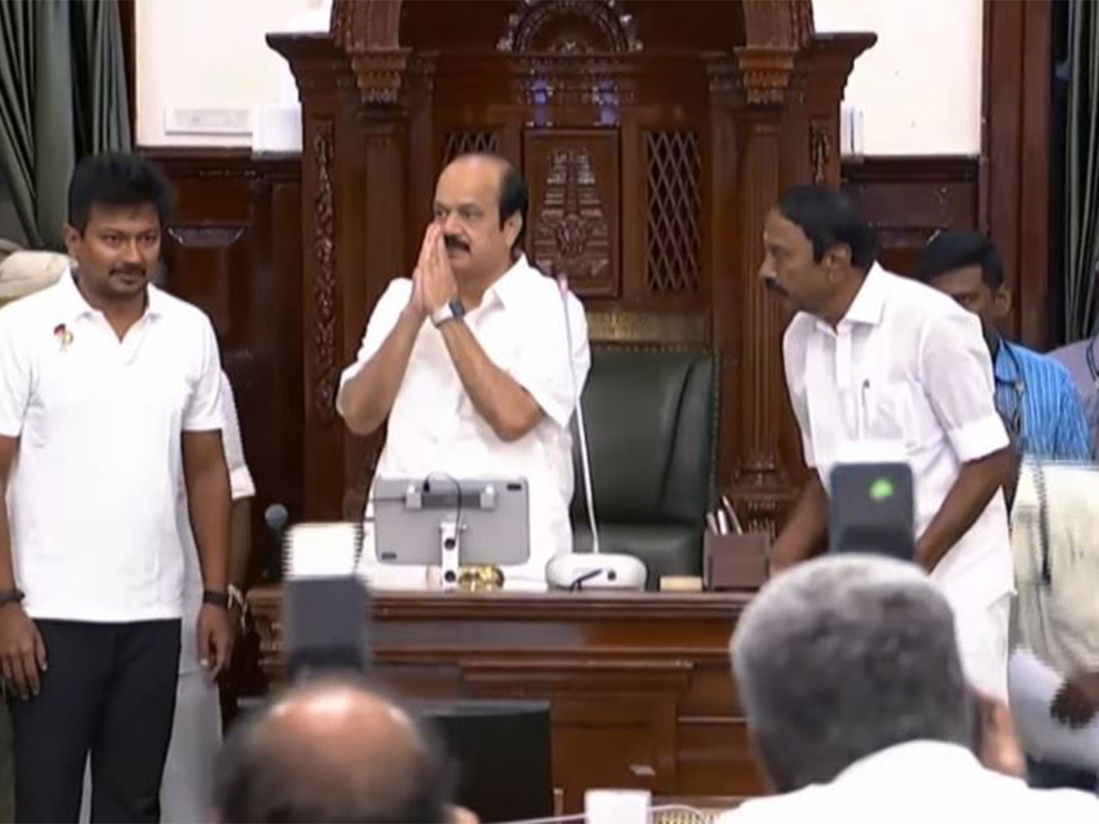 Tamil Nadu Assembly Speaker JCD Prabhakar (Photo/Tamil Nadu Assembly)