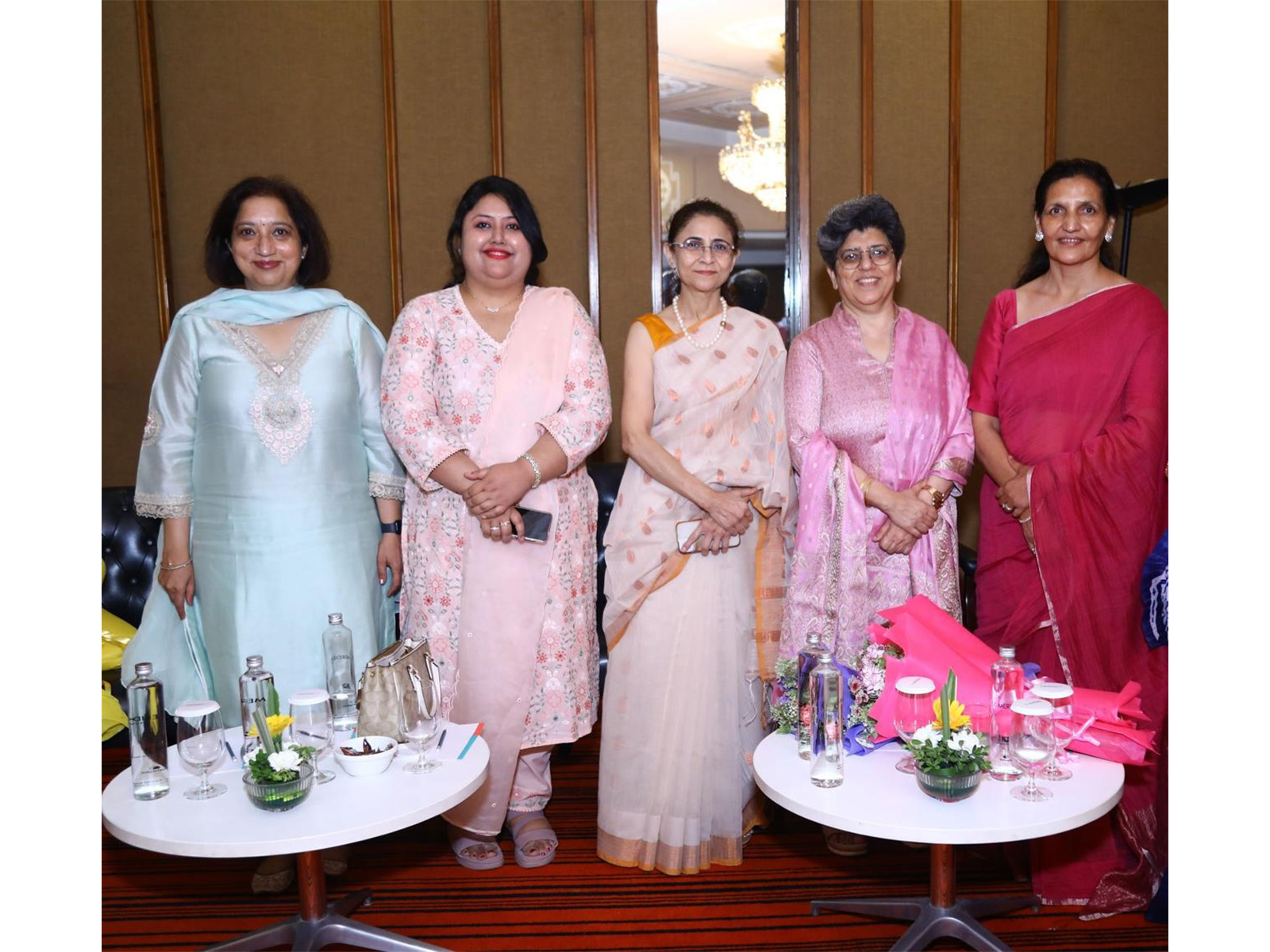 Acharya Anita, Founder of Sarvha Foundation, alongside renowned doctors and healthcare experts from Sir Ganga Ram Hospital during the awareness session.