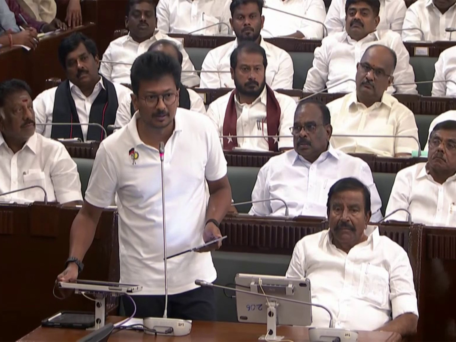 LoP in Tamil Nadu Assembly Udhayanidhi Stalin (Photo/Tamil Nadu Assembly)
