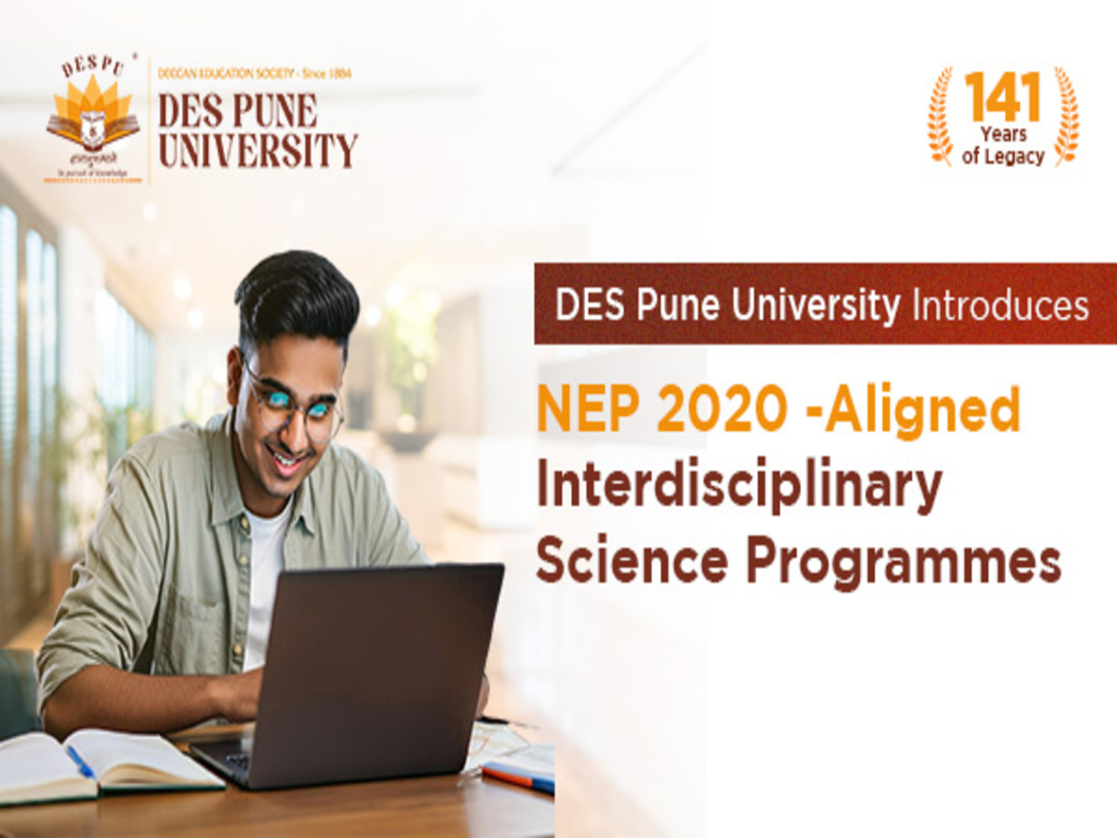 DES PU University Introduces NEP 2020-Aligned Interdisciplinary Science Programmes