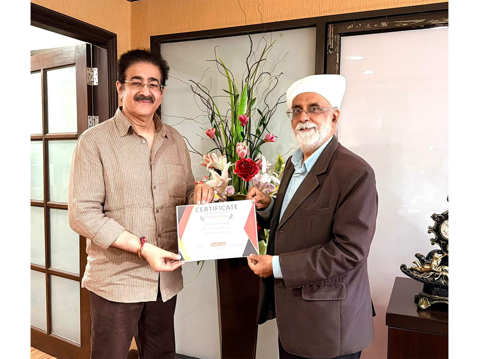 Dr. Sandeep Marwah Honoured by Paul Narula Academy Bangkok Thailand