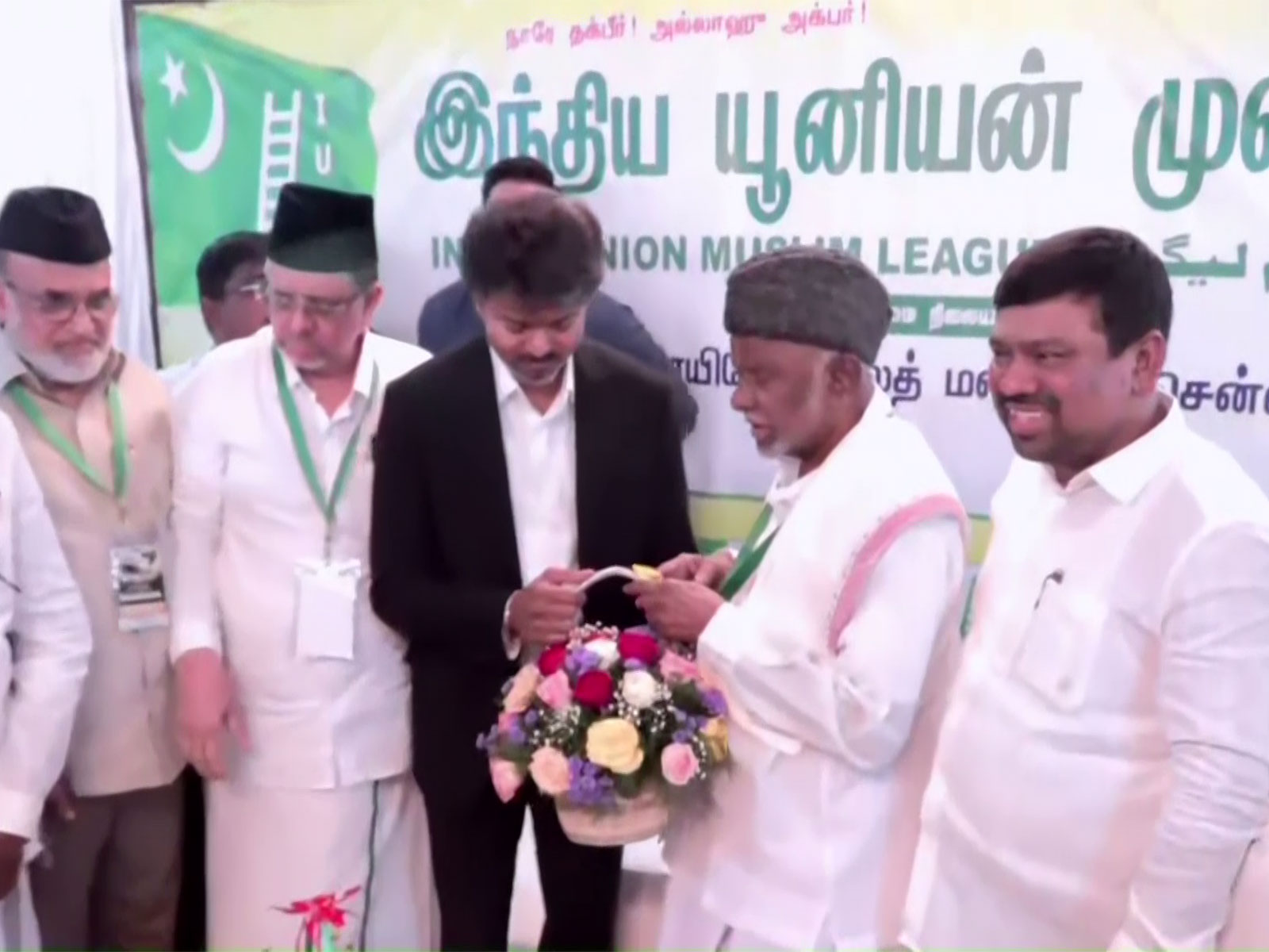 Tamil Nadu CM Vijay meets IUML delegation in Chennai (Photo/DIPR)