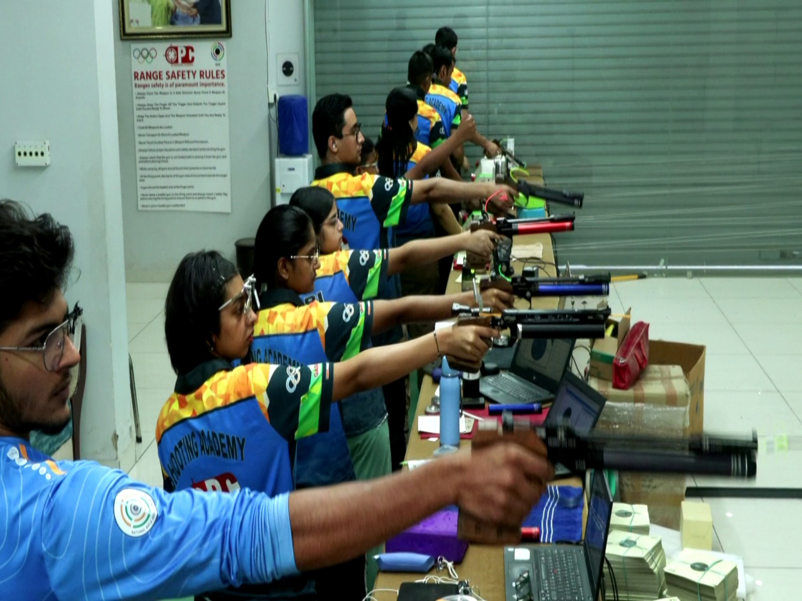Young Indian shooters aim high (Photo/ANI) 