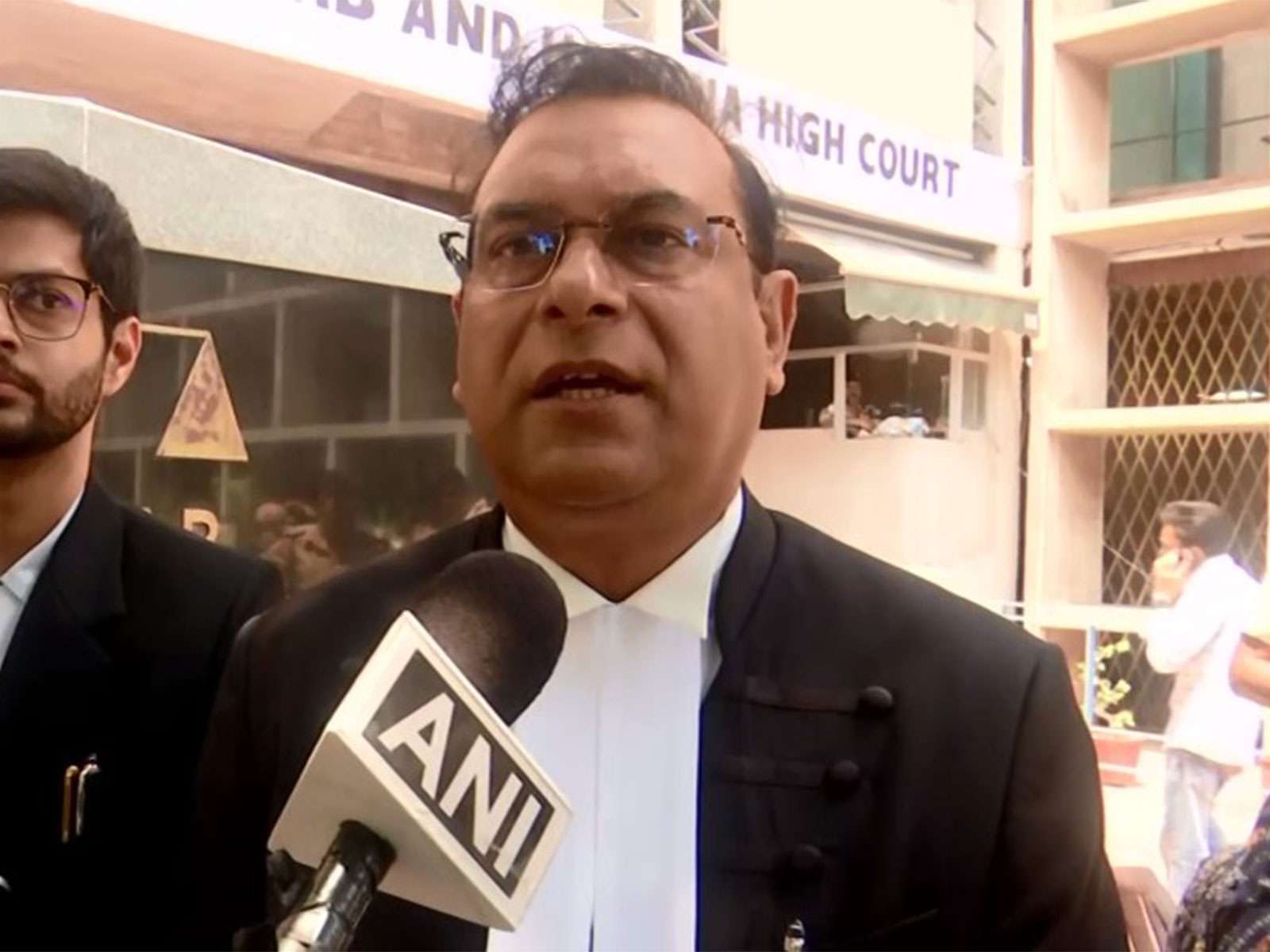 Punjab Minister Sanjeev Arora's counsel Puneet Bali (Photo/ANI)