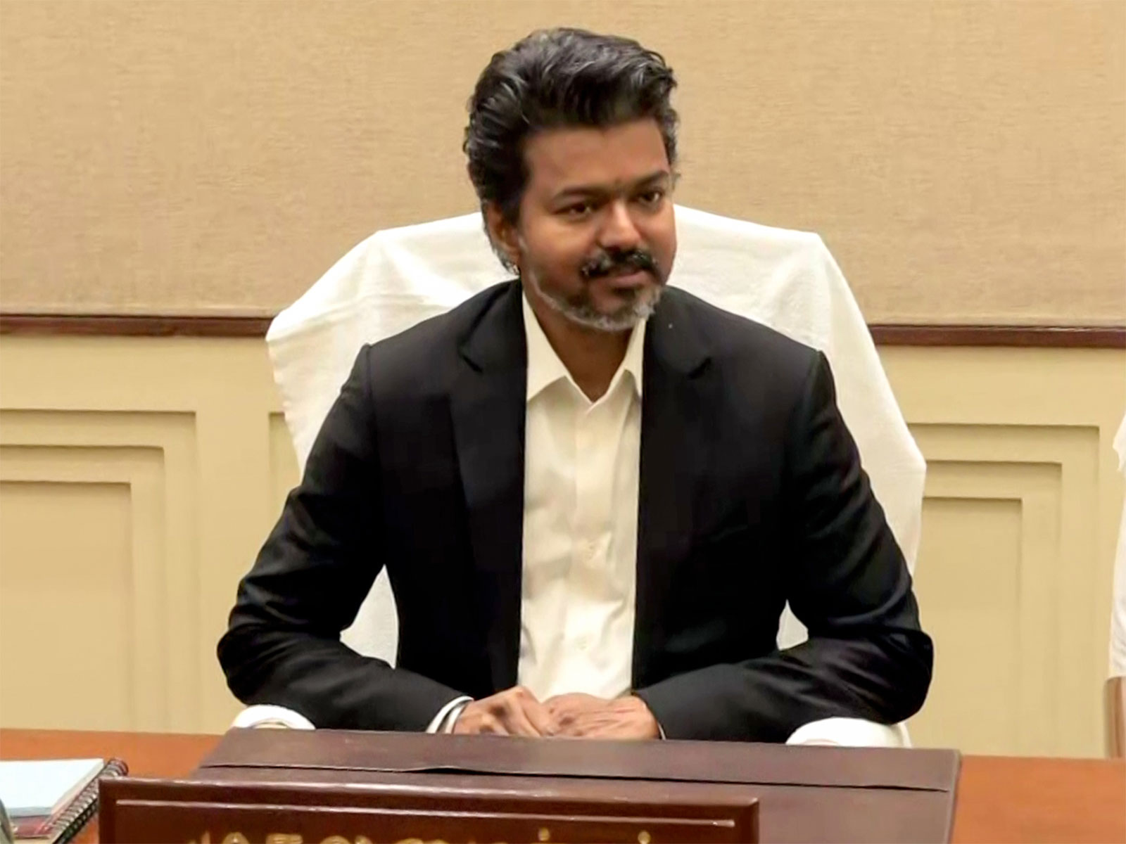 Tamil Nadu CM C Joseph Vijay (File Photo/ANI)