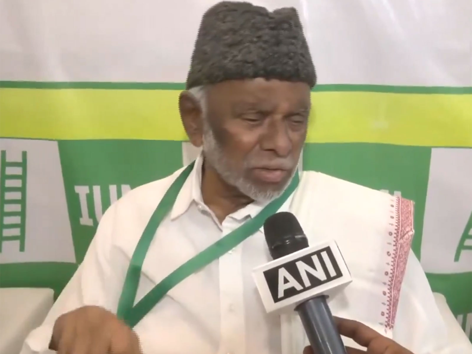 IUML President K M Kader Mohideen (Photo/ANI)