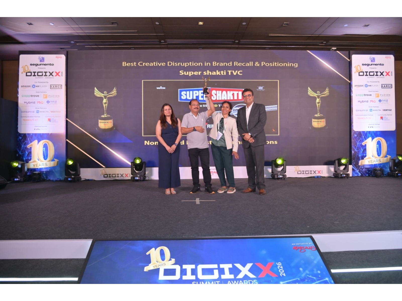 Vista Communication Wins Double Gold at DigiXX AdGully Awards 2026 -- A Landmark Moment for Indian Advertising