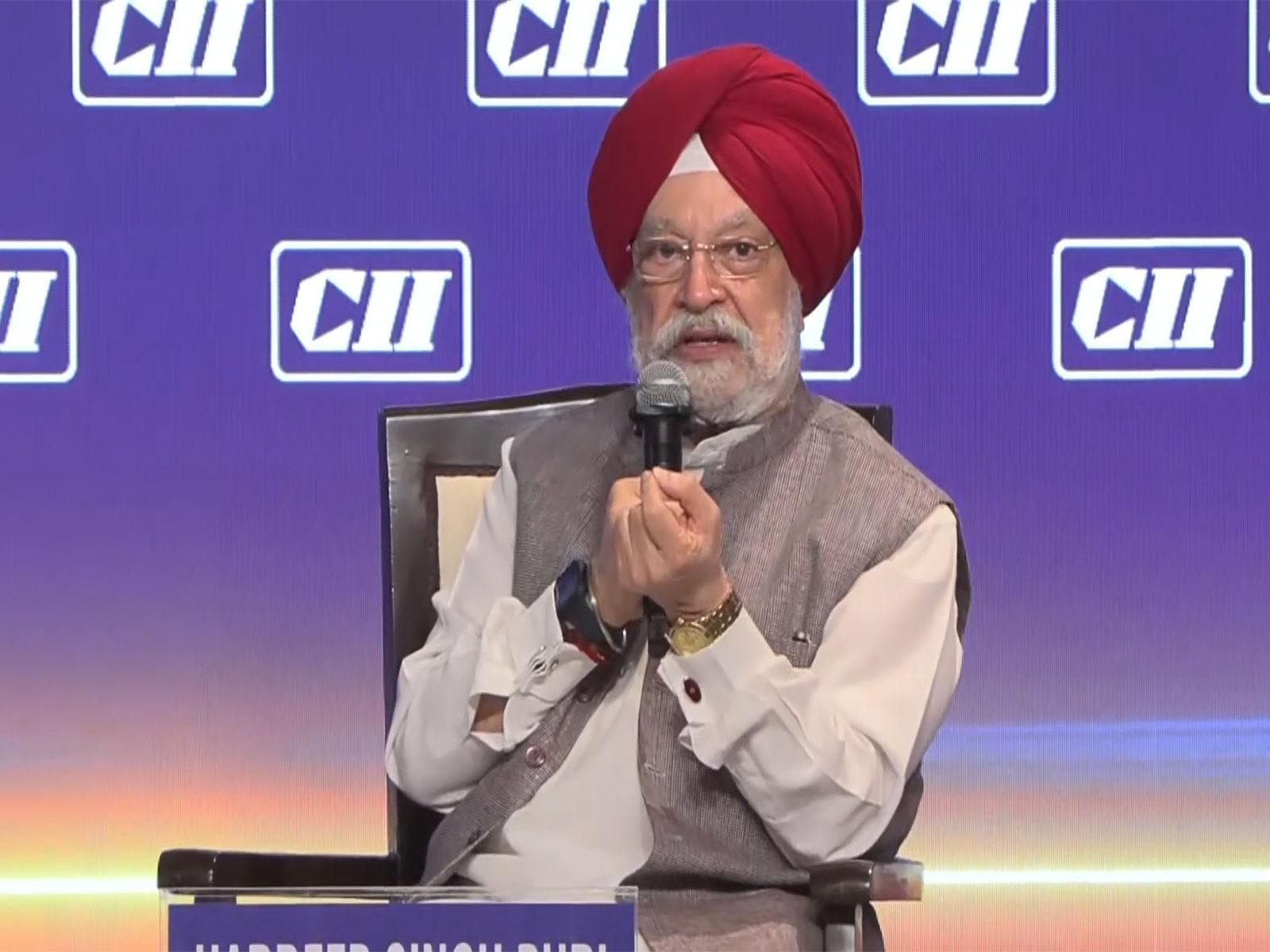 Union Petroleum and Natural Gas Minister Hardeep Singh Puri (Photo: ANI)