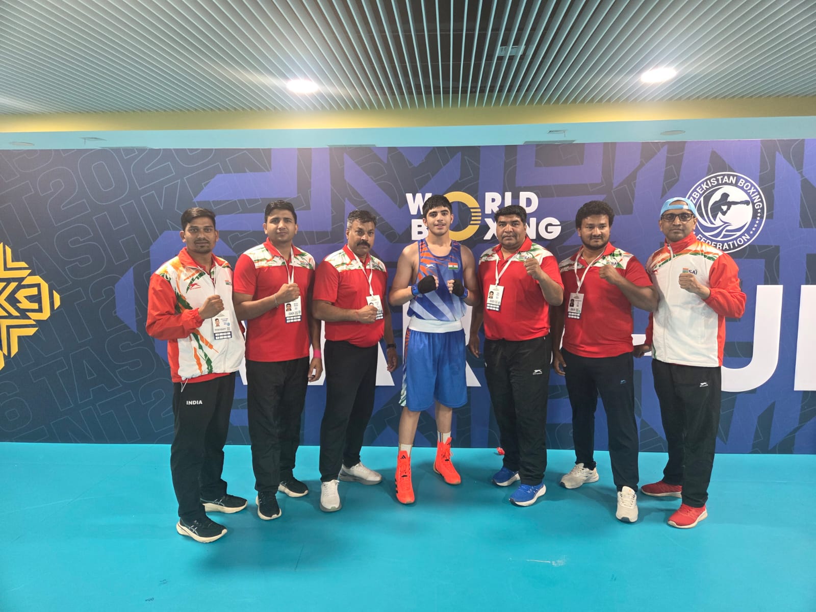 Lakshay Phogat (C). (Photo/BFI)