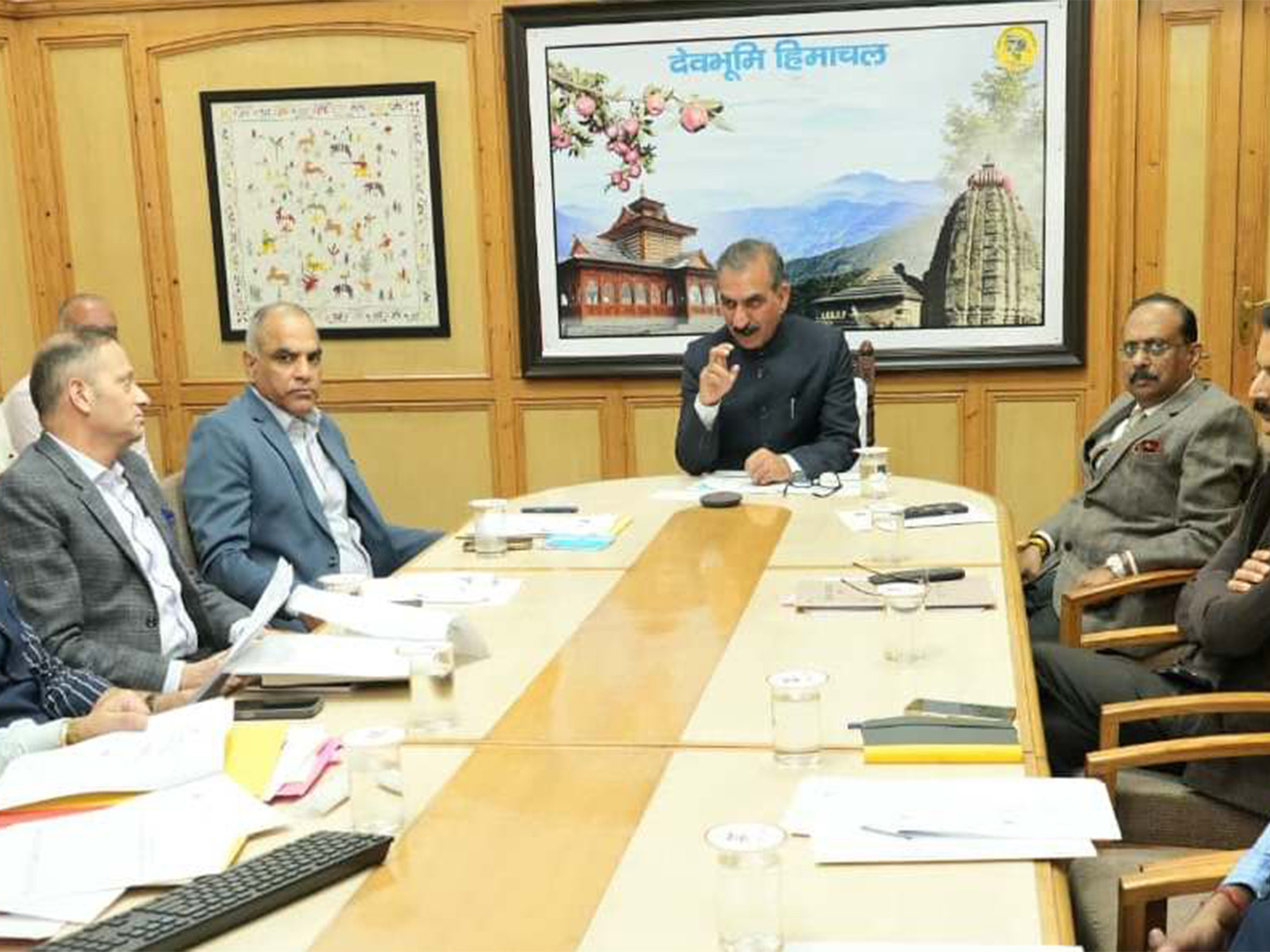 Himachal Pradesh Chief Minister Thakur Sukhvinder Singh Sukhu (Photo/ANI)