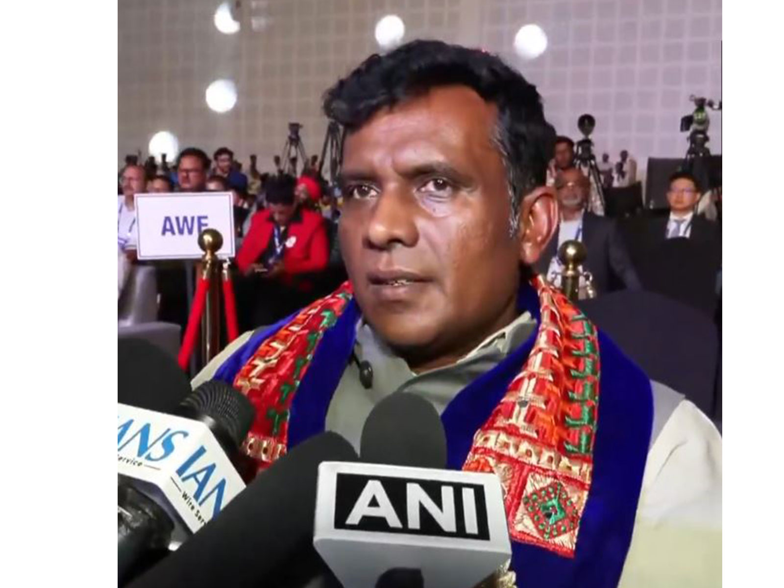 Gujarat minister Jayaram Gamit. (Photo/ANI)