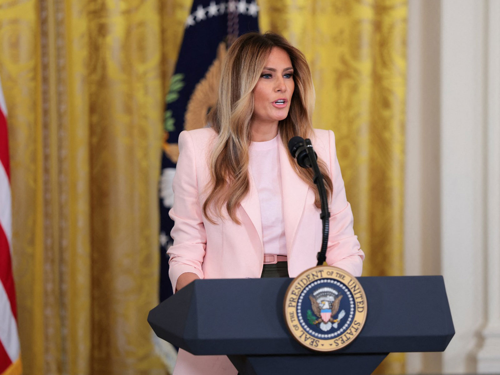 US First Lady Melania Trump (Photo/Reuters)