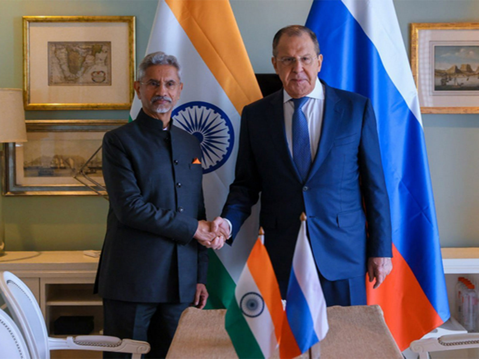 EAM Jaishankar meets Russian Foreign Minister Sergey Lavrov (Image: X/@mfa_russia)