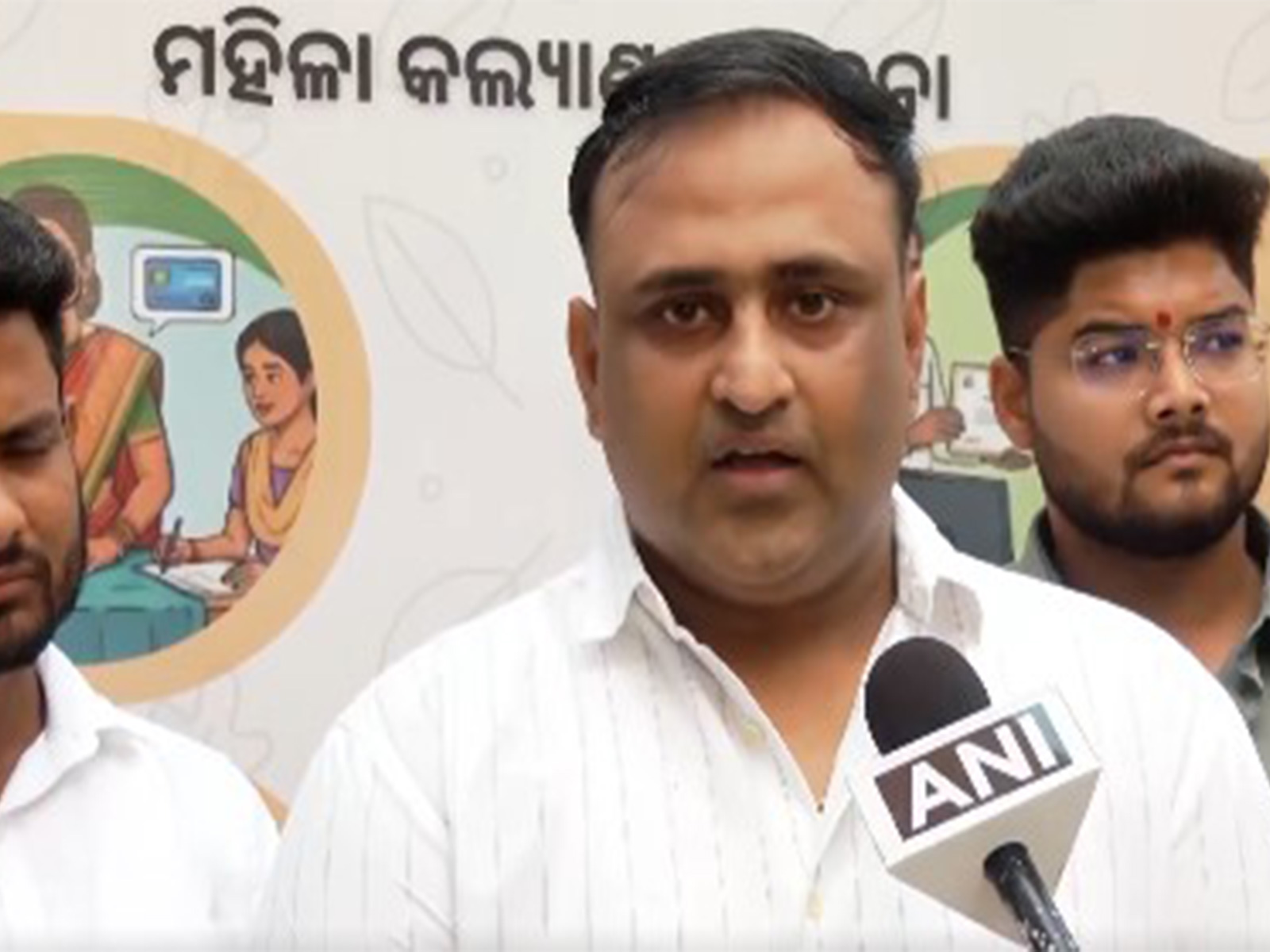 Odisha BJP Yuva Morcha President Abhilash Panda (Photo/ANI)