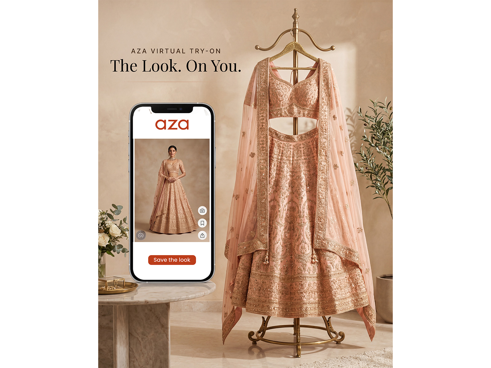 Aza Fashion's Virtual Try on Experience