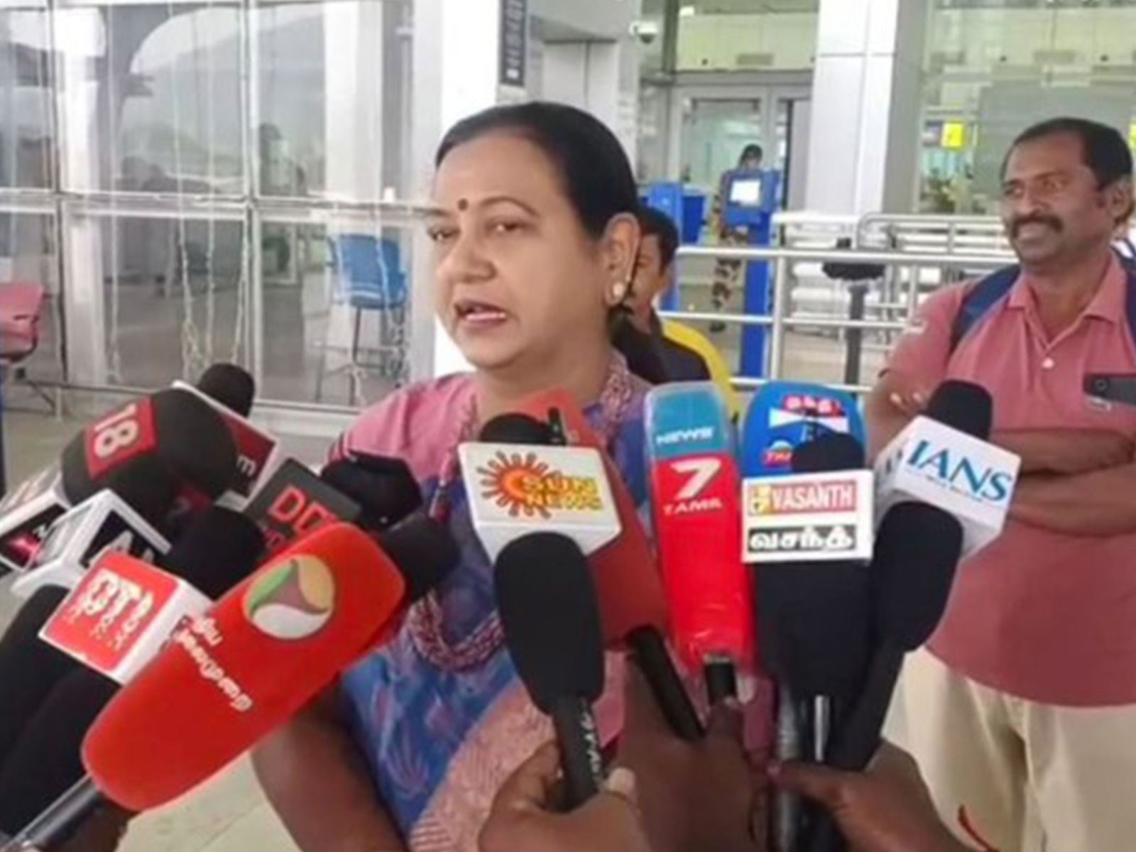 DMDK General Secretary and MLA Premalatha Vijayakanth (Photo/ANI)