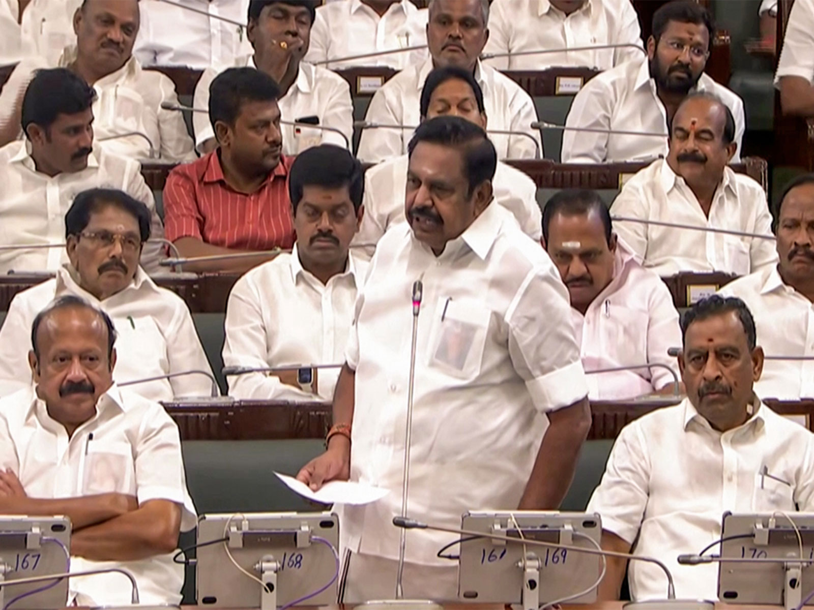 AIADMK General Secretary Edappadi K Palaniswami (Photo/ANI)