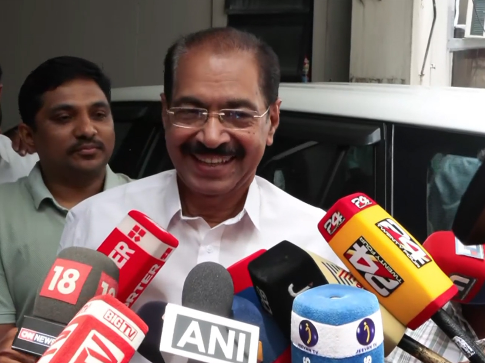 Keralam Congress president Sunny Joseph (Photo/ANI)