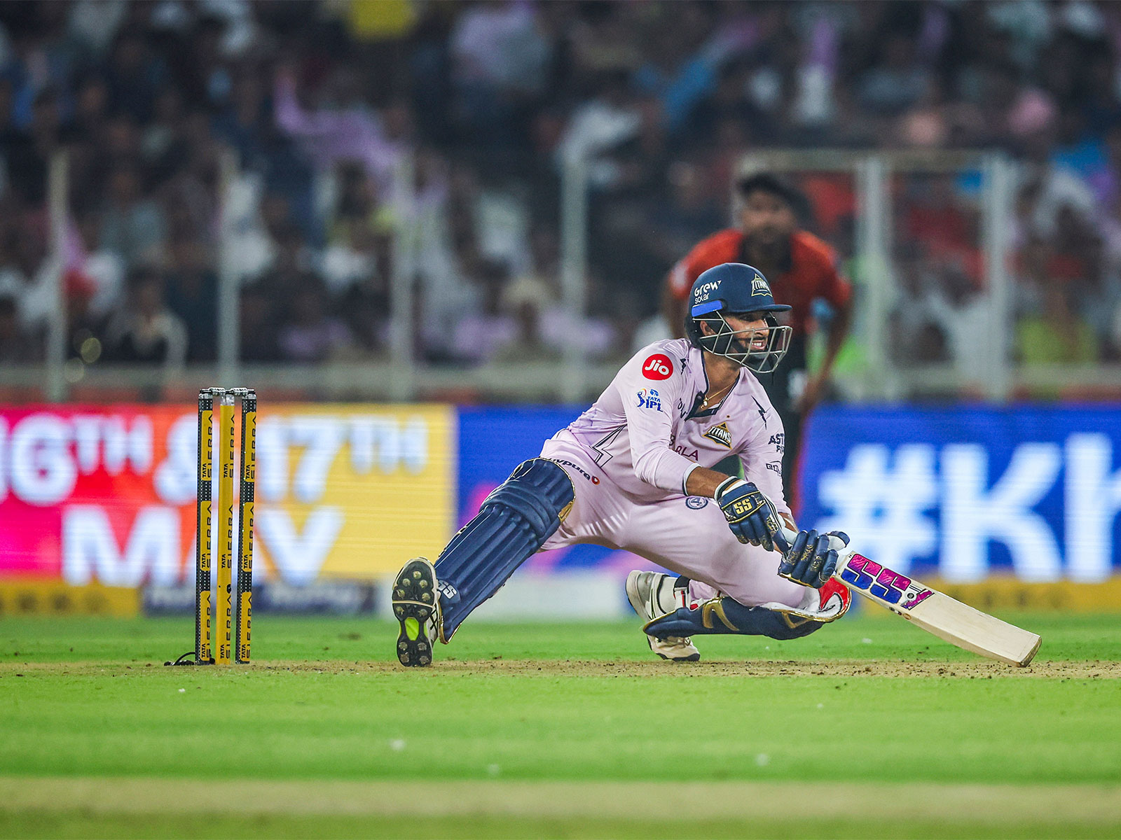 GT batter Washington Sundar. (Photo/ANI)