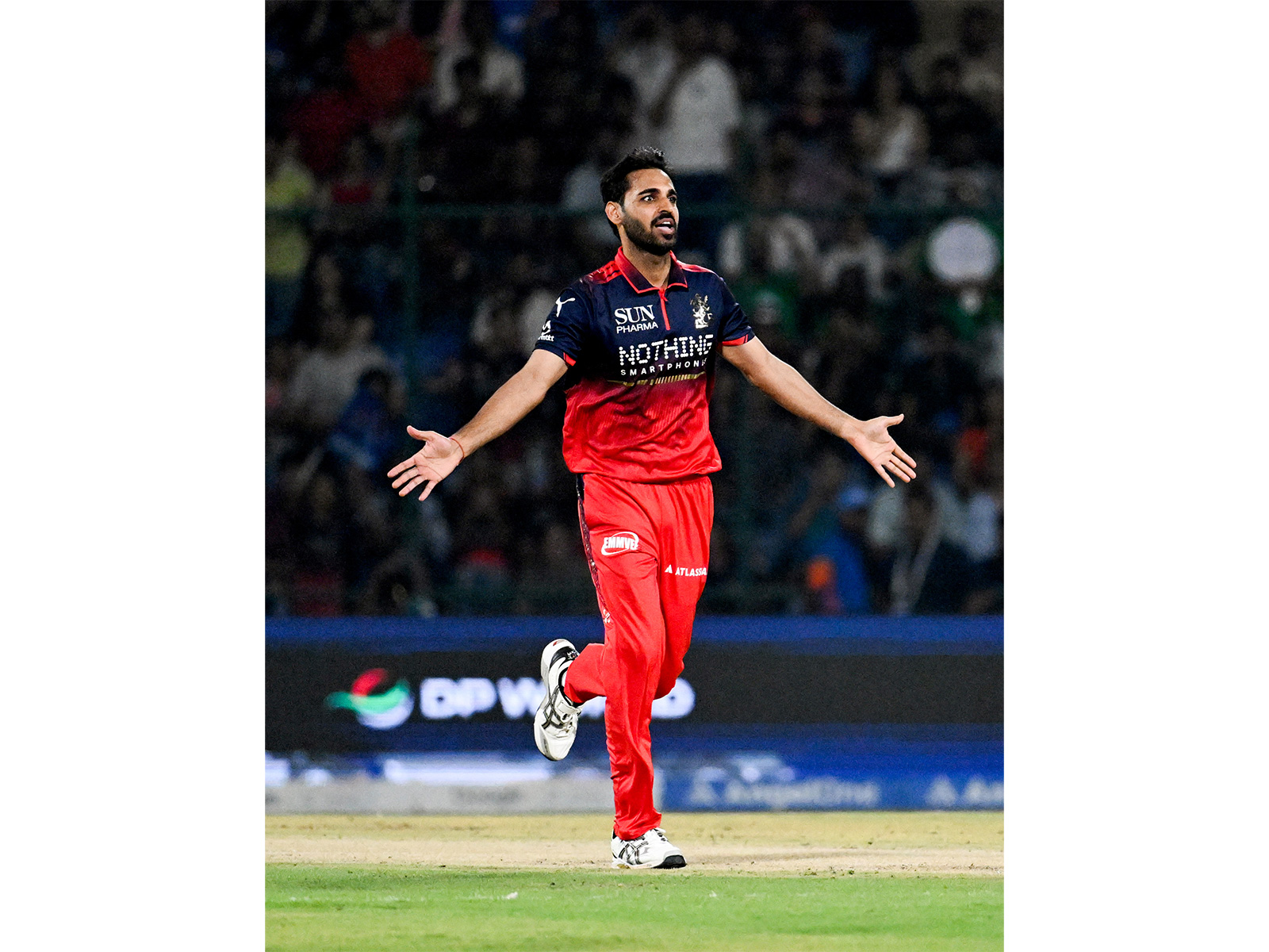 Royal Challengers Bengaluru's Bhuvneshwar Kumar (Photo: ANI)