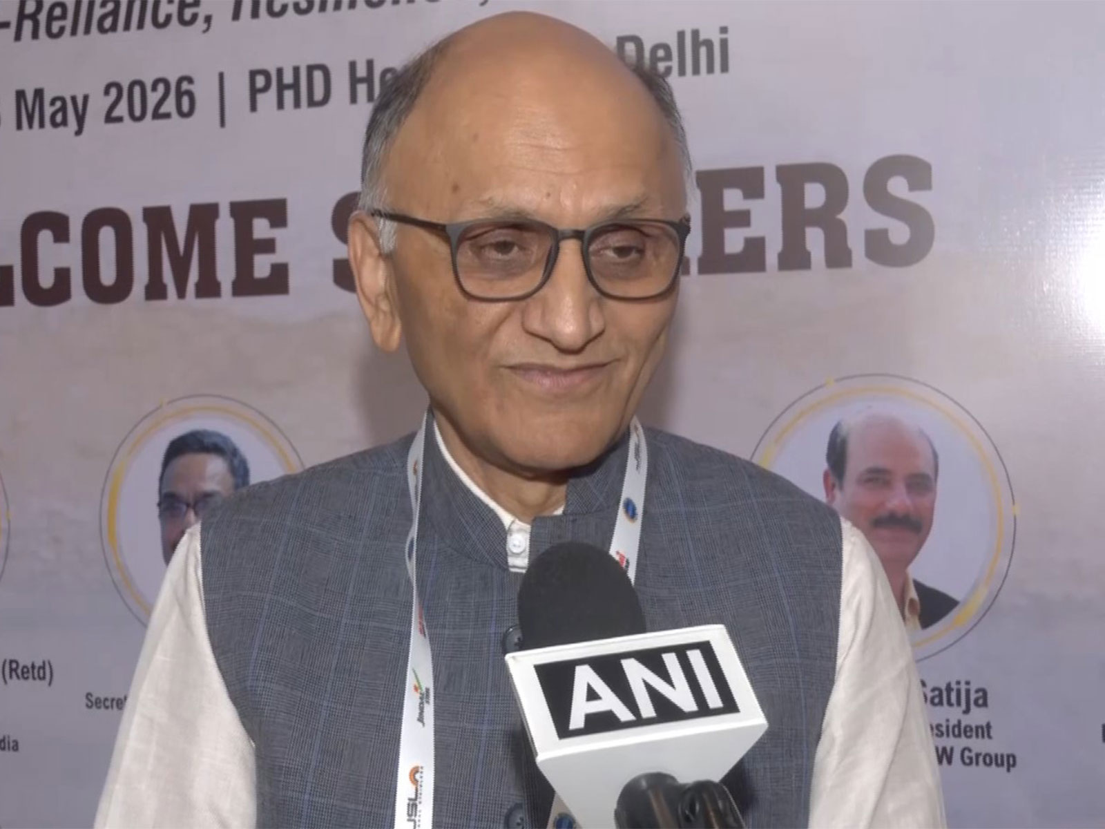 Former Steel Secretary and Director at Jindal Steel Ltd, Sanjay K Singh (Photo-ANI)