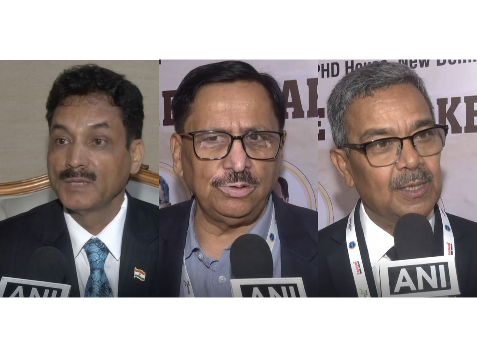 Industry leaders at the National Conclave on Raw Material Securitization for Metals & Minerals themed "Advancing Self-Reliance, Resilience & Resource Security" (Photo/ANI)