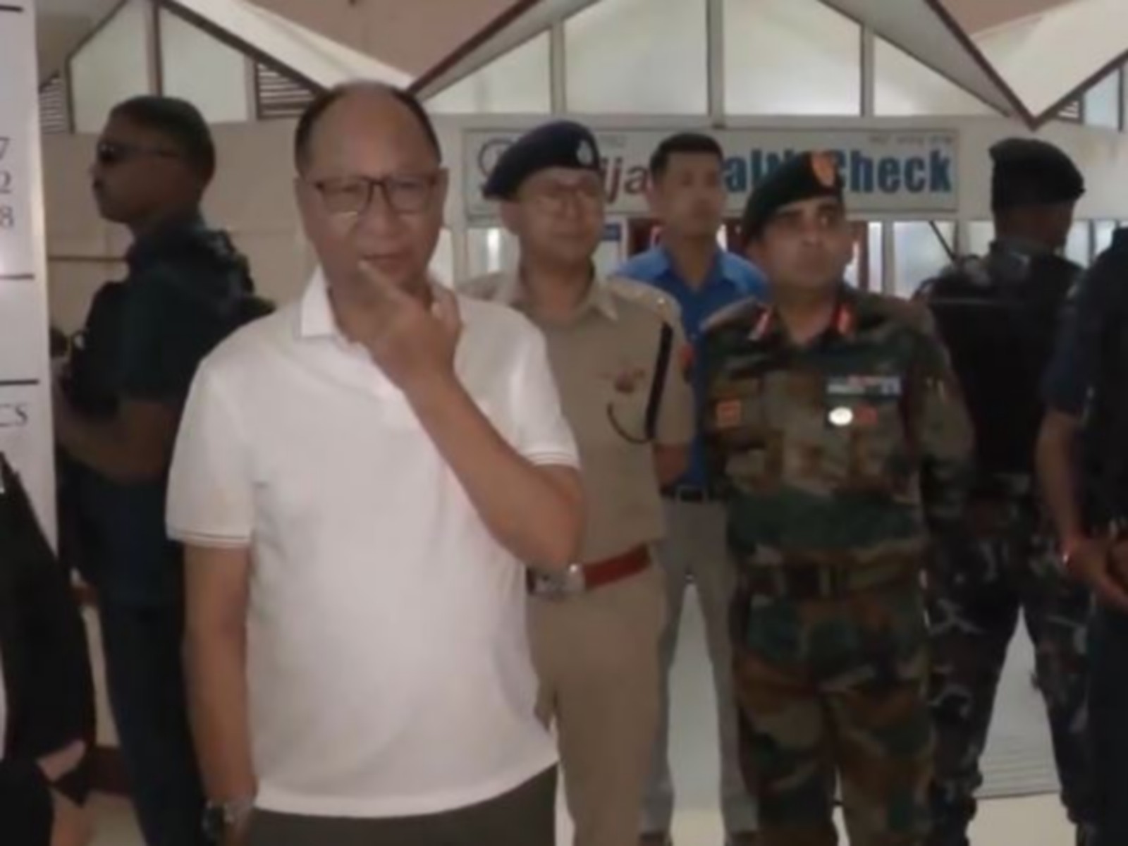 Manipur Chief Minister Yumnam Khemchand Singh (Photo/ANI)