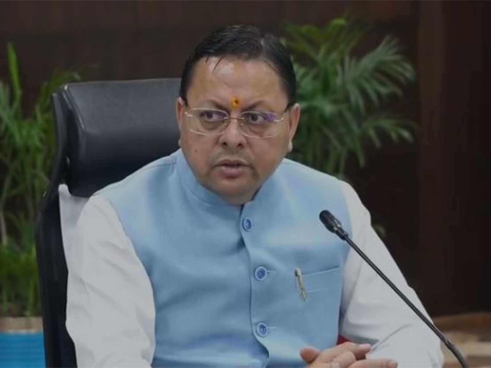 Uttarakhand Chief Minister Pushkar Singh Dhami (Photo/ANI)