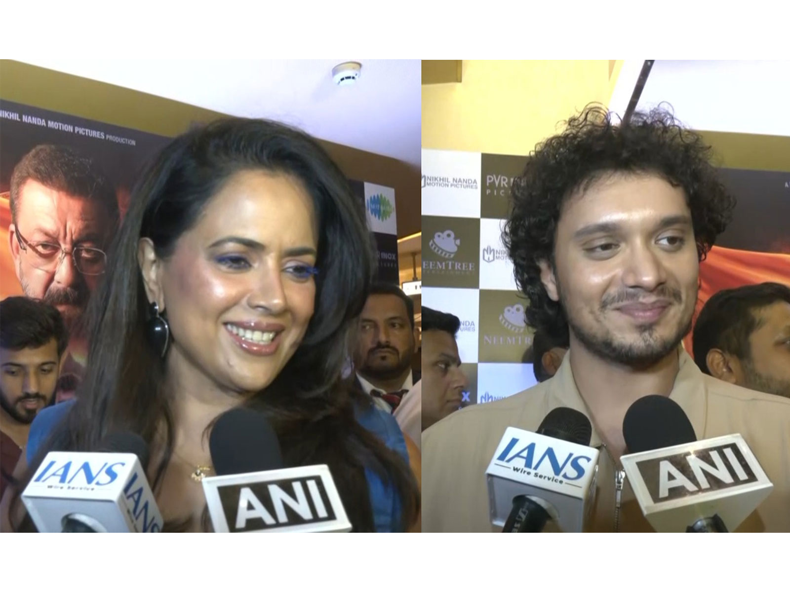 'Aakhri Sawal' cast attends Delhi premiere (Photo/ANI)