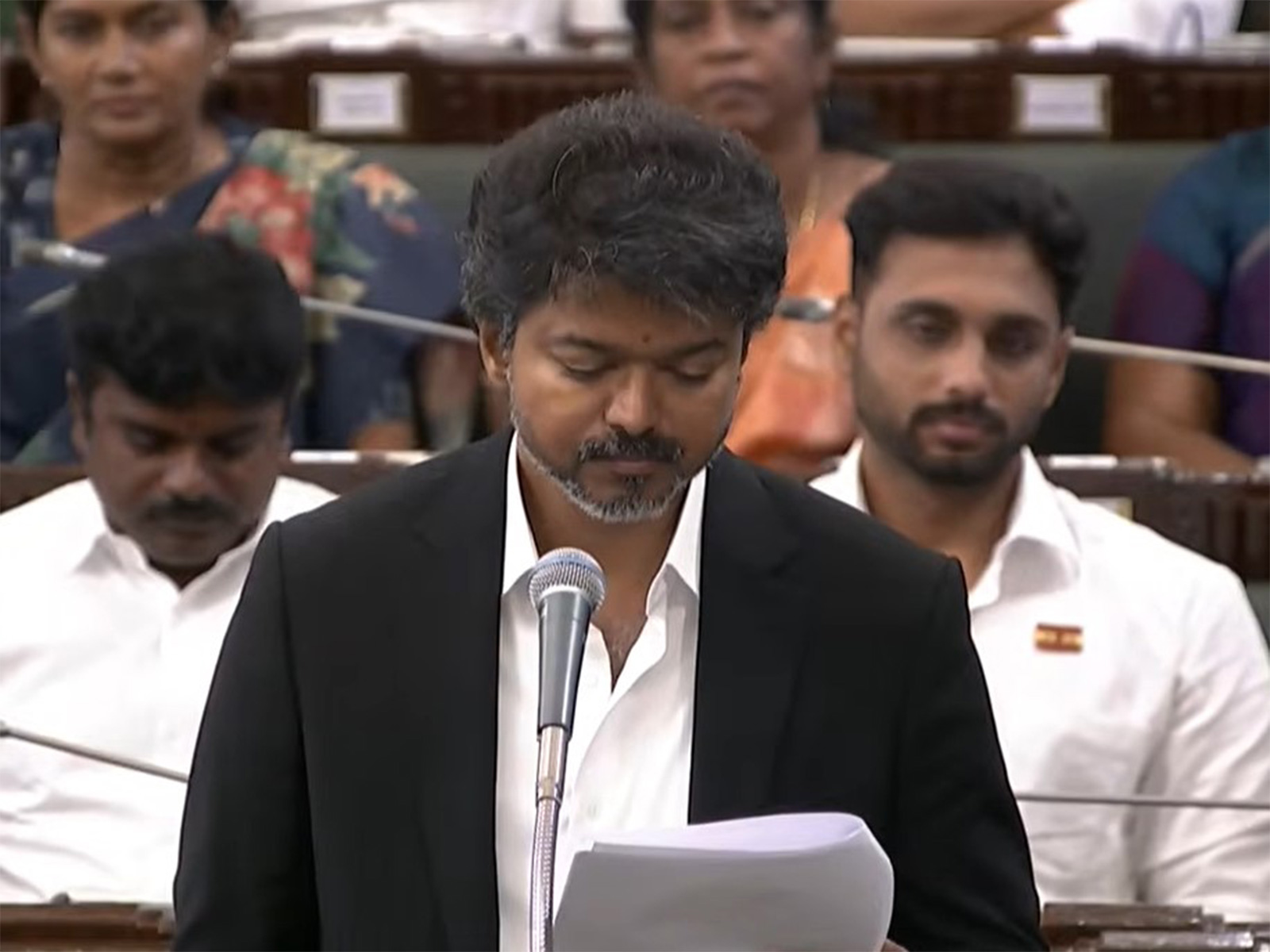 Tamil Nadu Chief Minister Vijay (File Photo/ANI)