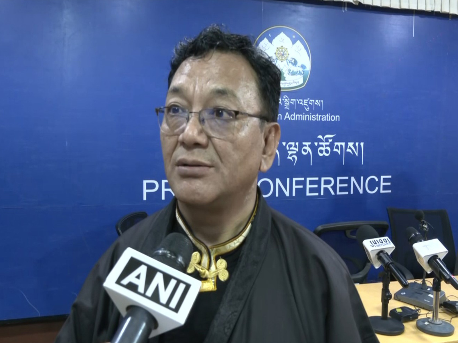 Tibetan Chief Election Commissioner Lobsang Yeshi, Dharamshala (Photo/ANI)