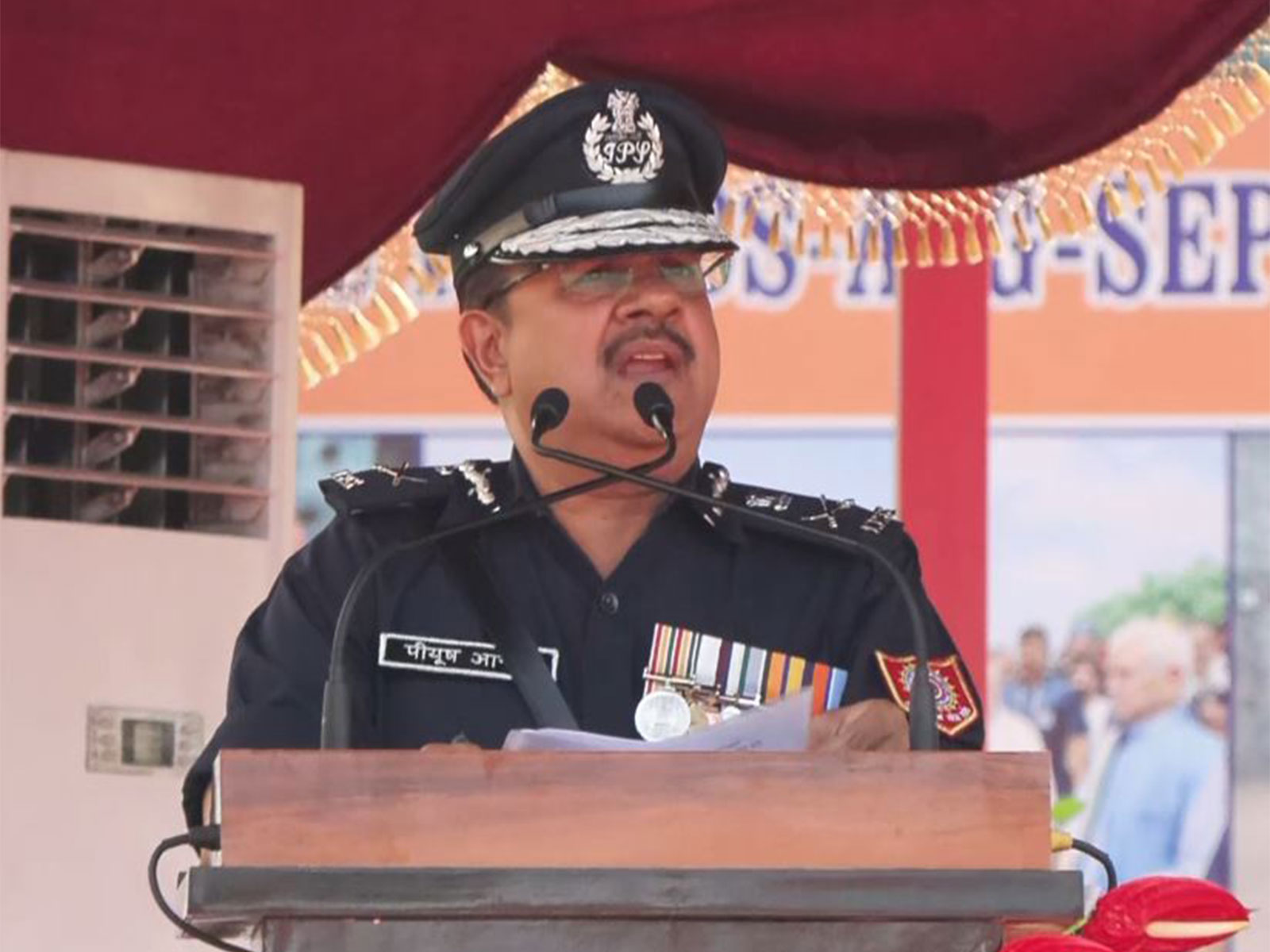 National Disaster Response Force (NDRF) Director General Piyush Anand (Photo/ANI)