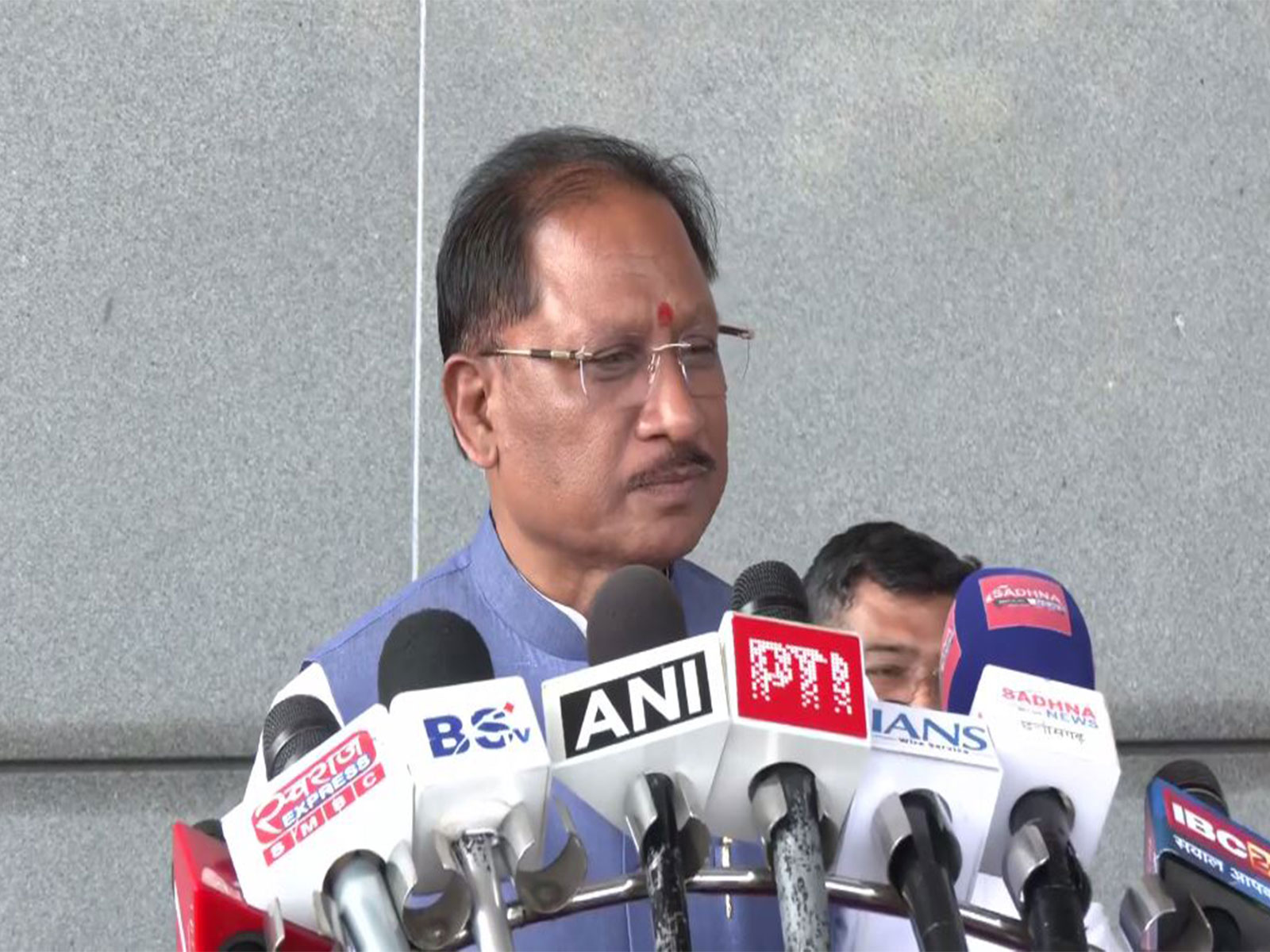 Chhattisgarh CM Vishnu Deo Sai (Photo/ANI)
