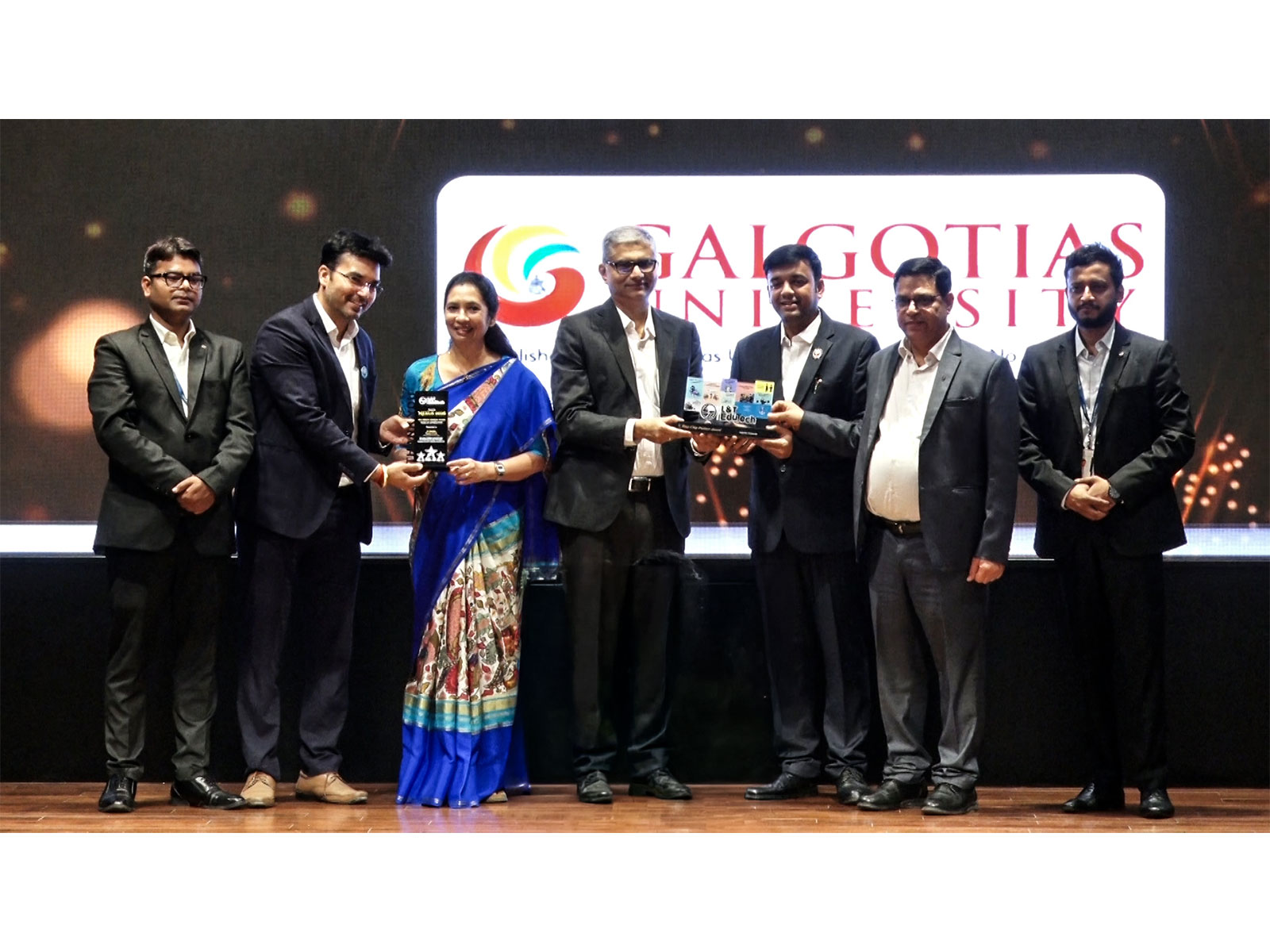 Galgotias University was amongst the select institutions recognised by L&T EduTech with the prestigious Blue Chip Partner Award during NEXUS 2026 in Mumbai
