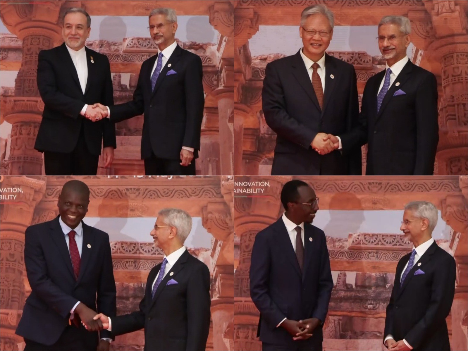 EAM Jaishankar welcomes ministers, representatives at BRICS Foreign Ministers' Meeting (Photo/ANI)