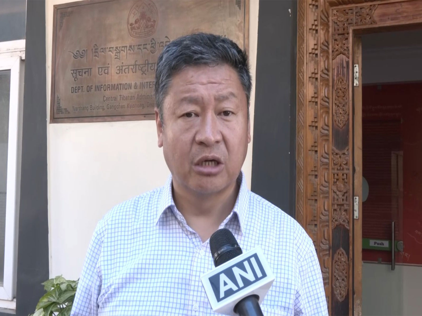 Spokesperson of the Tibetan government in exile, Tenzin Lekshay (Photo/ANI)
