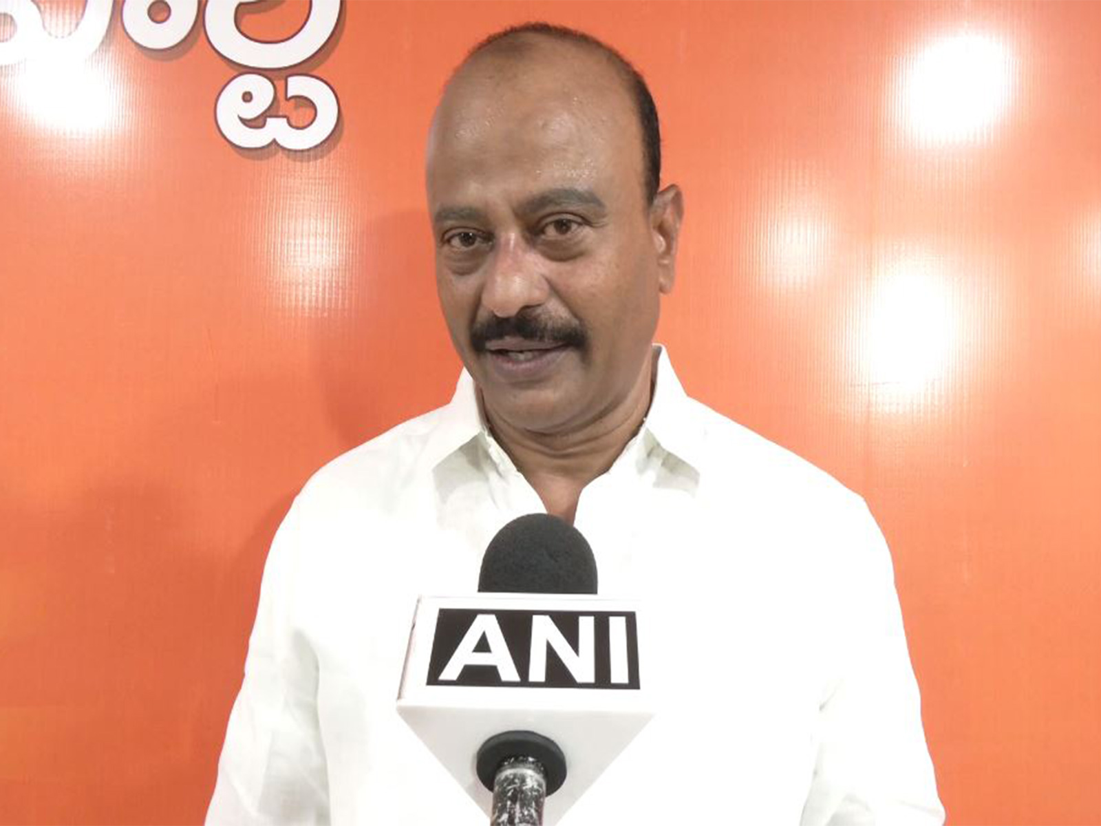 Andhra Pradesh BJP spokesperson Shaik Baji (Photo/ANI)