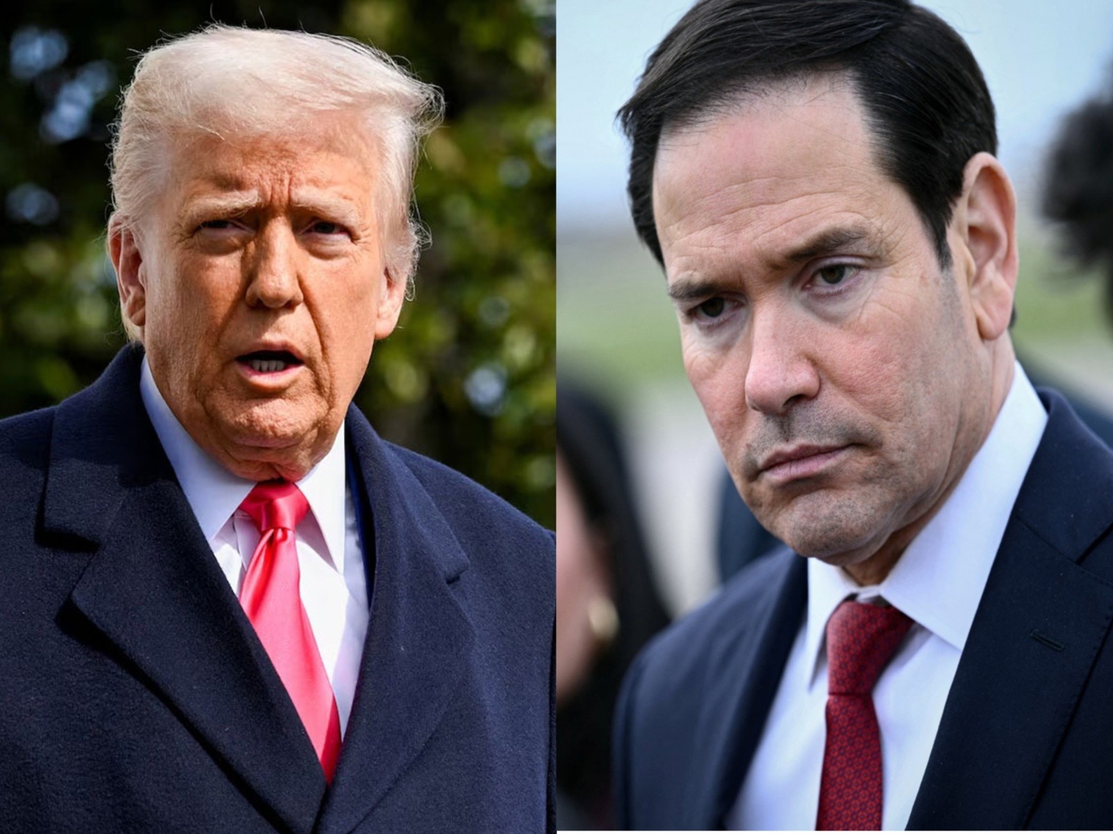 US President Donald Trump and US Secretary of State Marco Rubio (File Photo/Reuters)