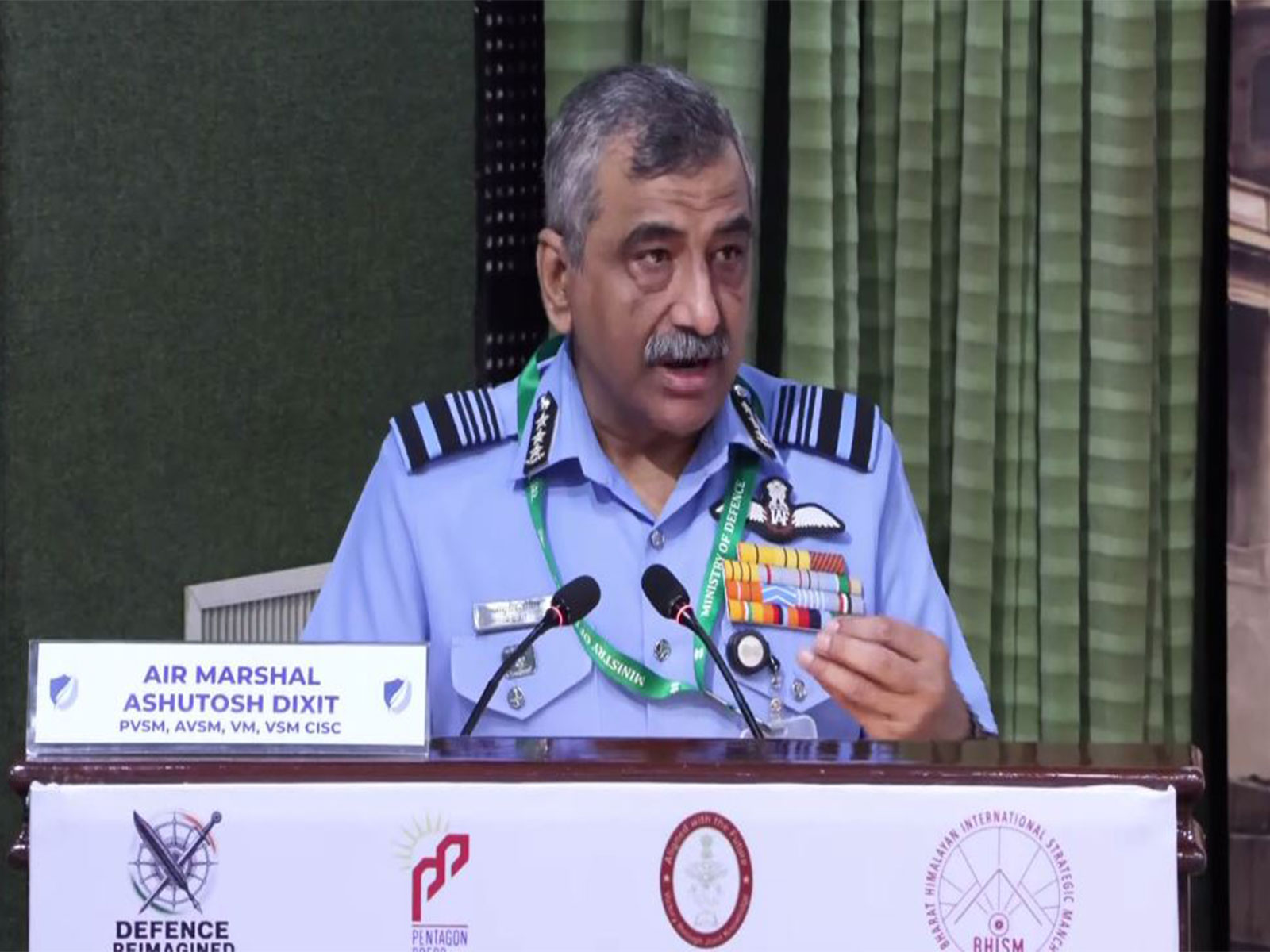 Air Marshal Ashutosh Dixit (Photo/ANI)