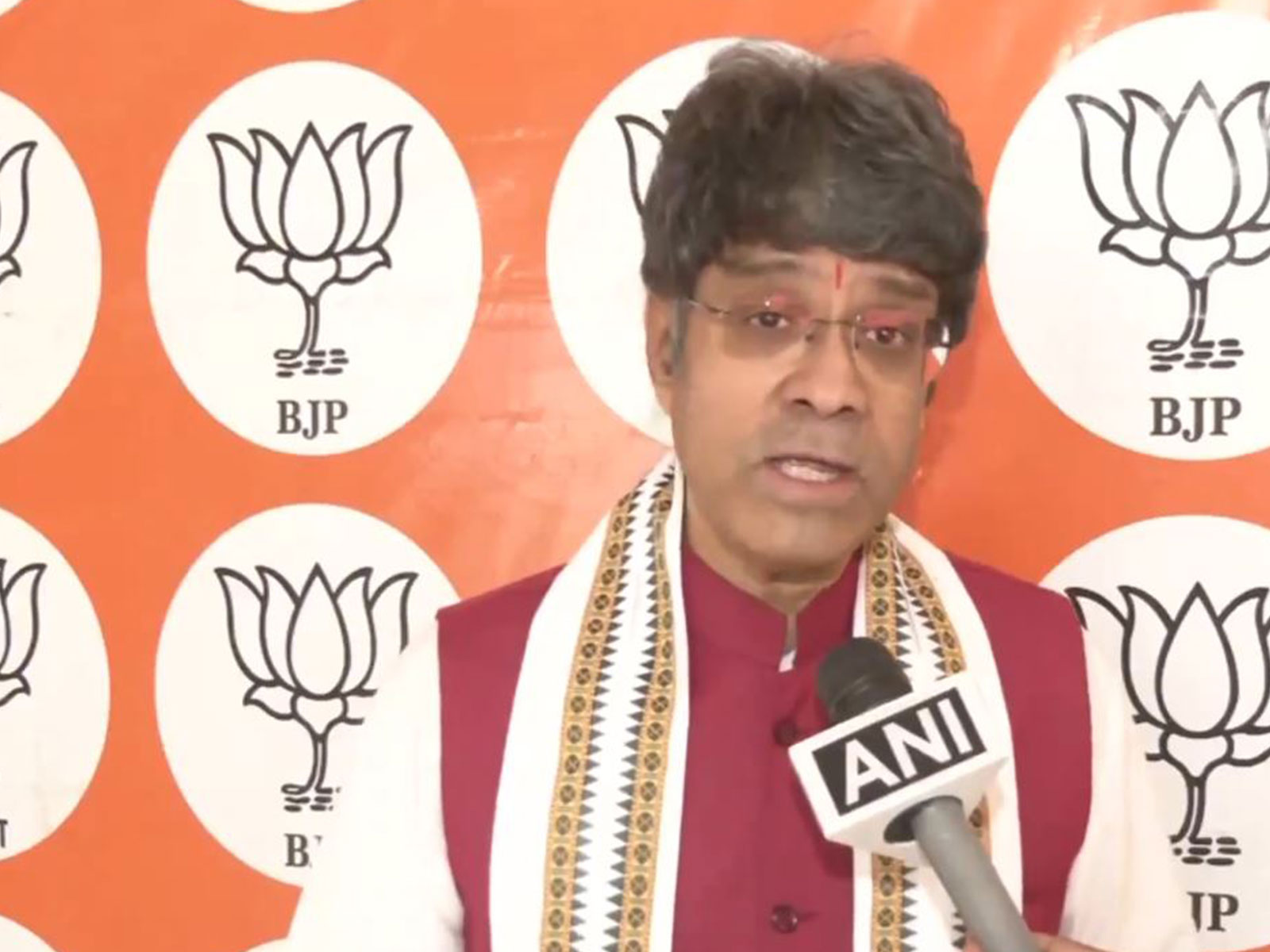 Bharatiya Janata Party (BJP) leader CR Kesavan (Photo/ANI)