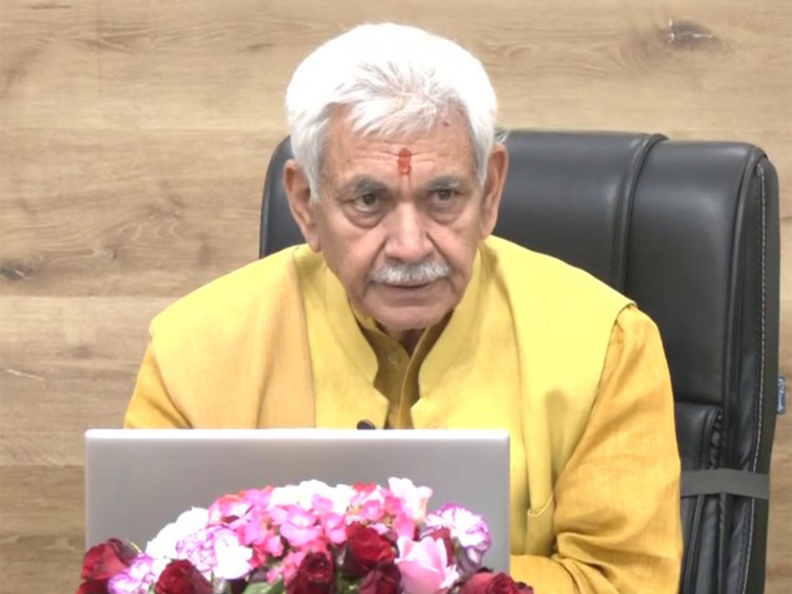 Lieutenant Governor Manoj Sinha (Photo/ANI)