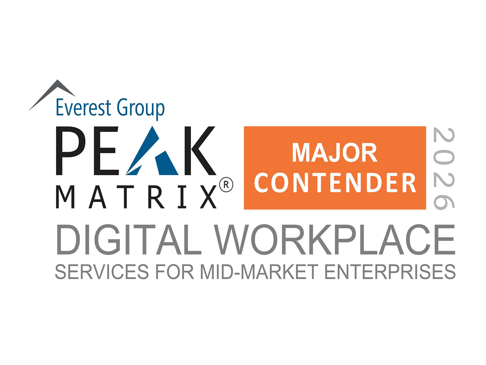 YASH Technologies recognized as a Major Contender in Everest Group's Digital Workplace Services PEAK Matrix® 2026.