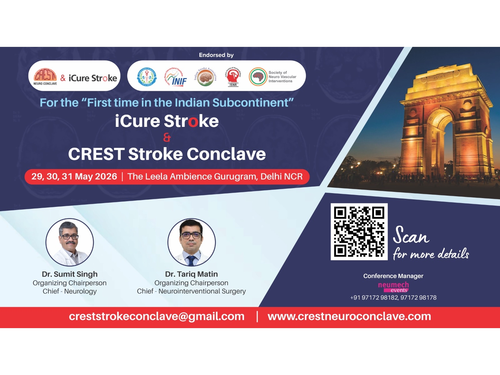India's First Dedicated Stroke Specialization CME to be Held in Delhi NCR