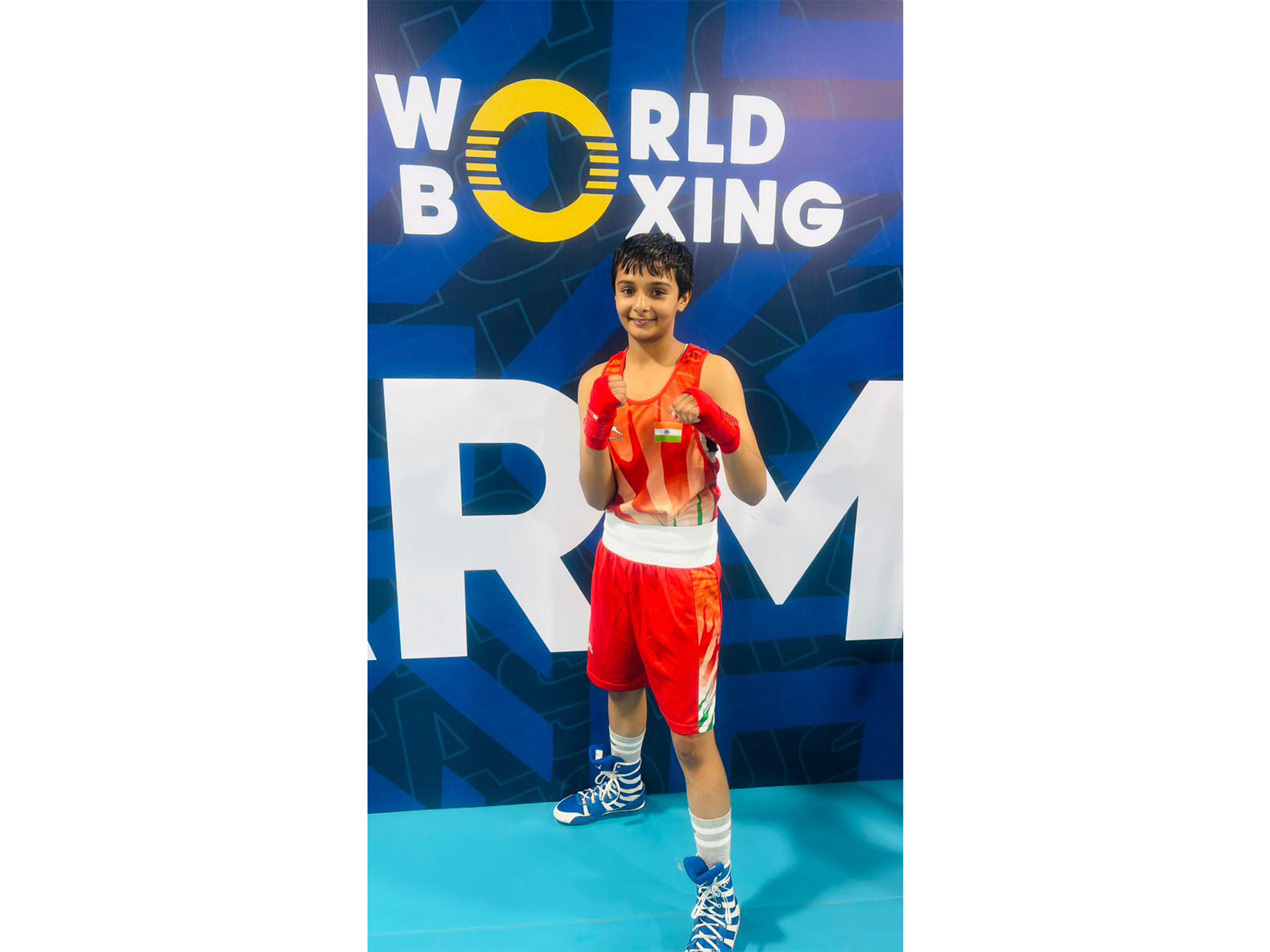 India Under-15 boxer Tannvi (Image: BFI media)
