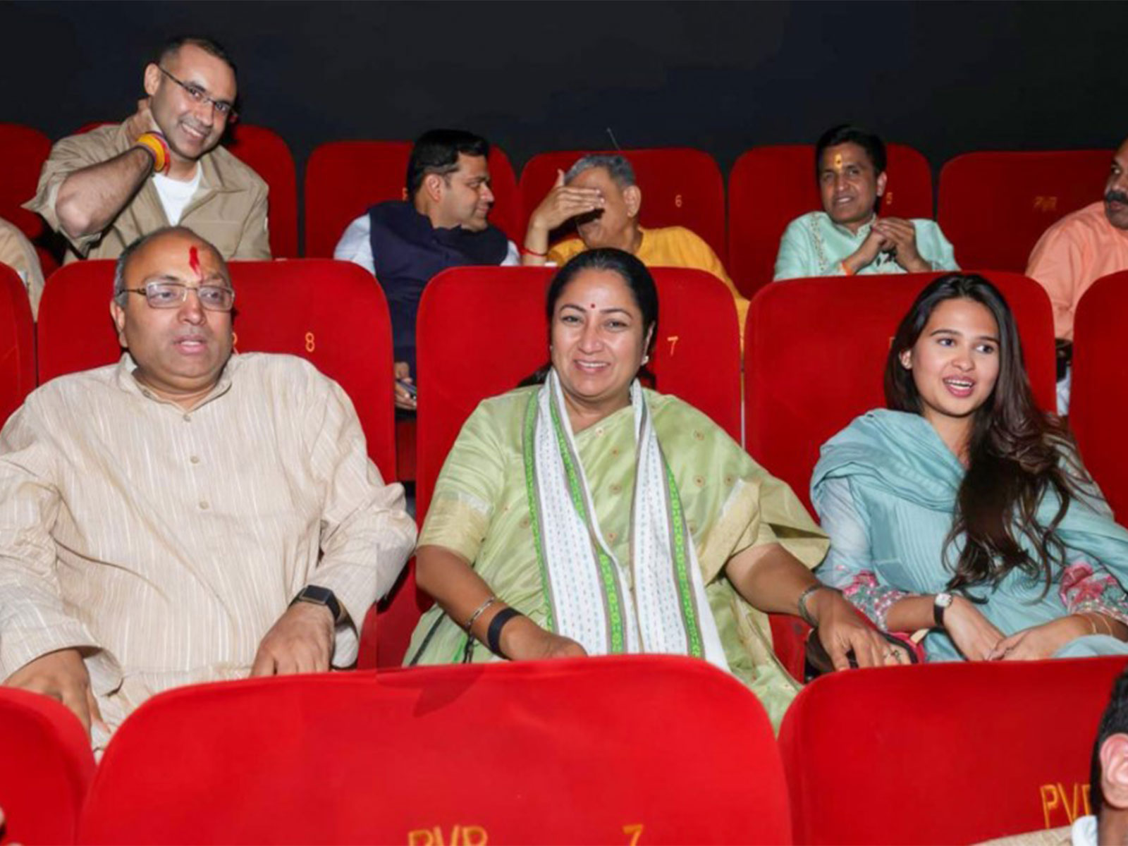 Delhi CM Rekha Gupta attends screening of 'Aakhri Sawal' (Photo/ @gupta_rekha)