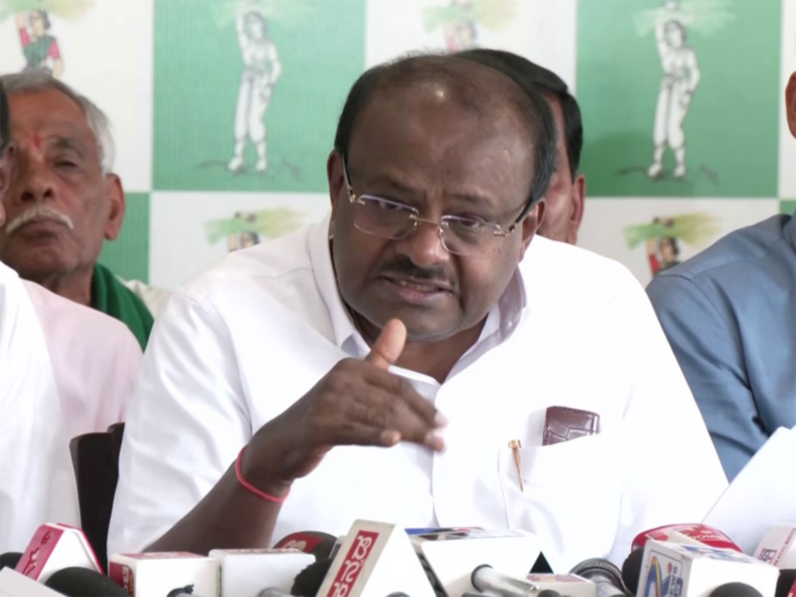 Union Minister HD Kumaraswamy (Photo/ANI)